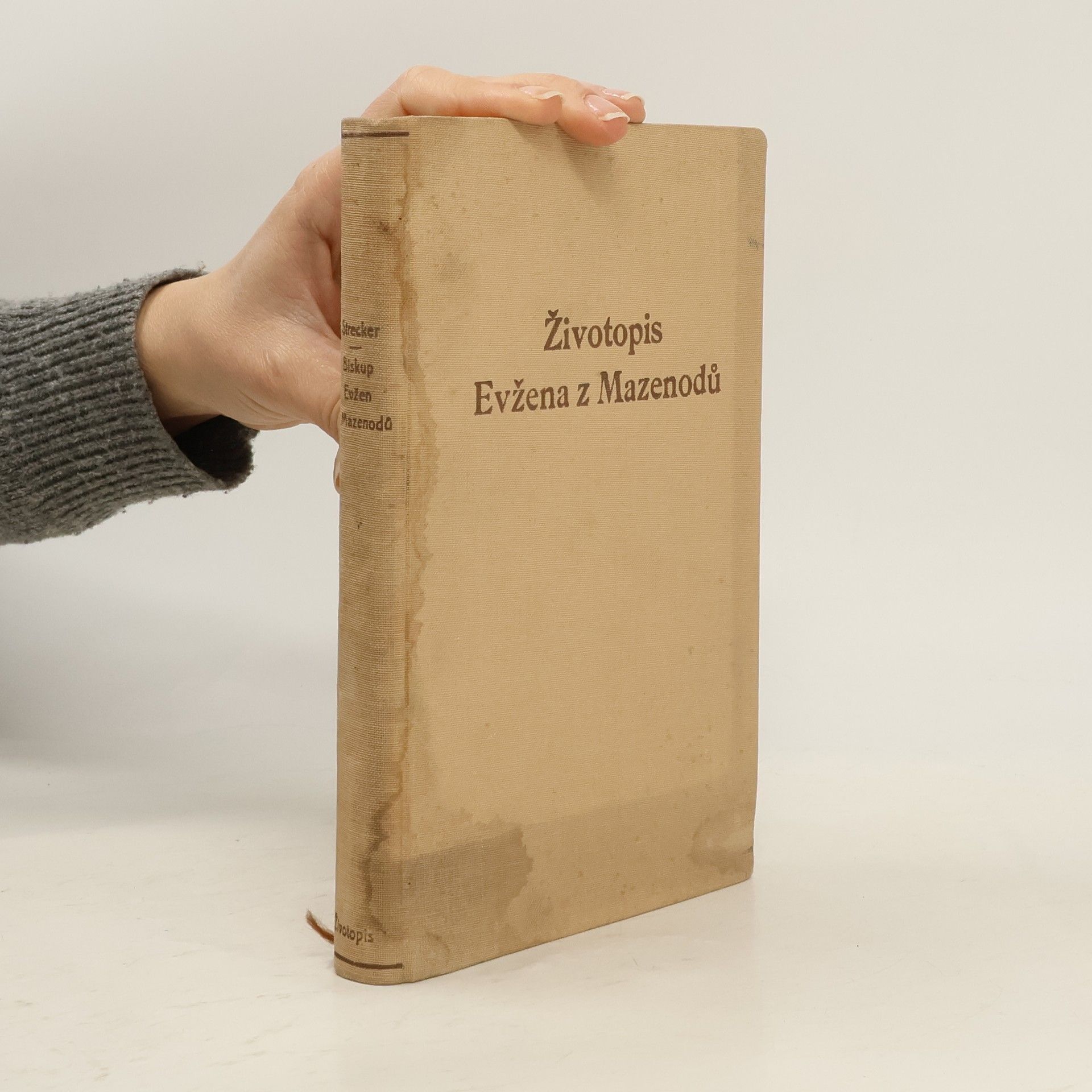 Karel Kryštof Strecker Životopis Evžena z Mazenodů