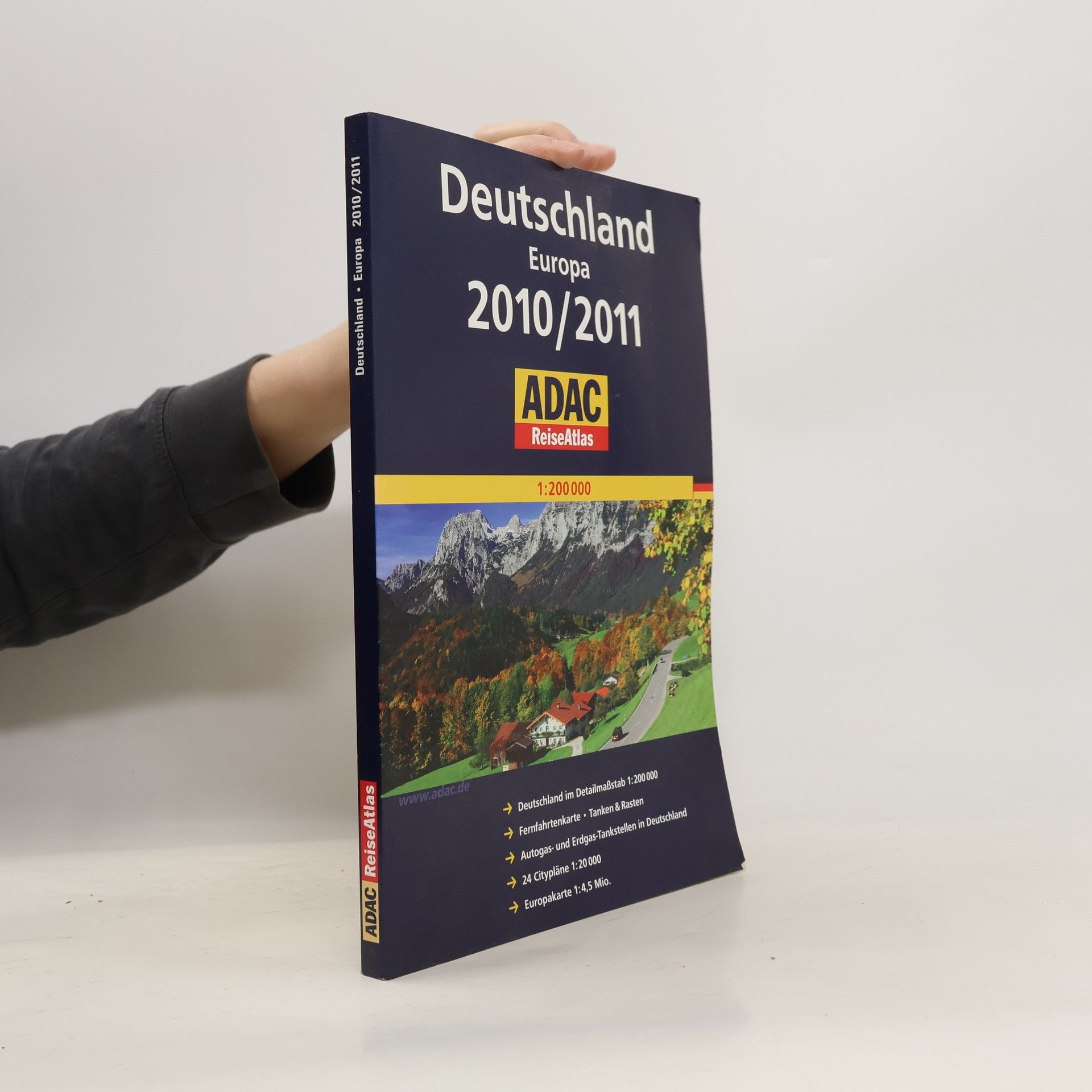Autorenkollektiv ADAC Reiseatlas Deutschland/Europa 2010/2011