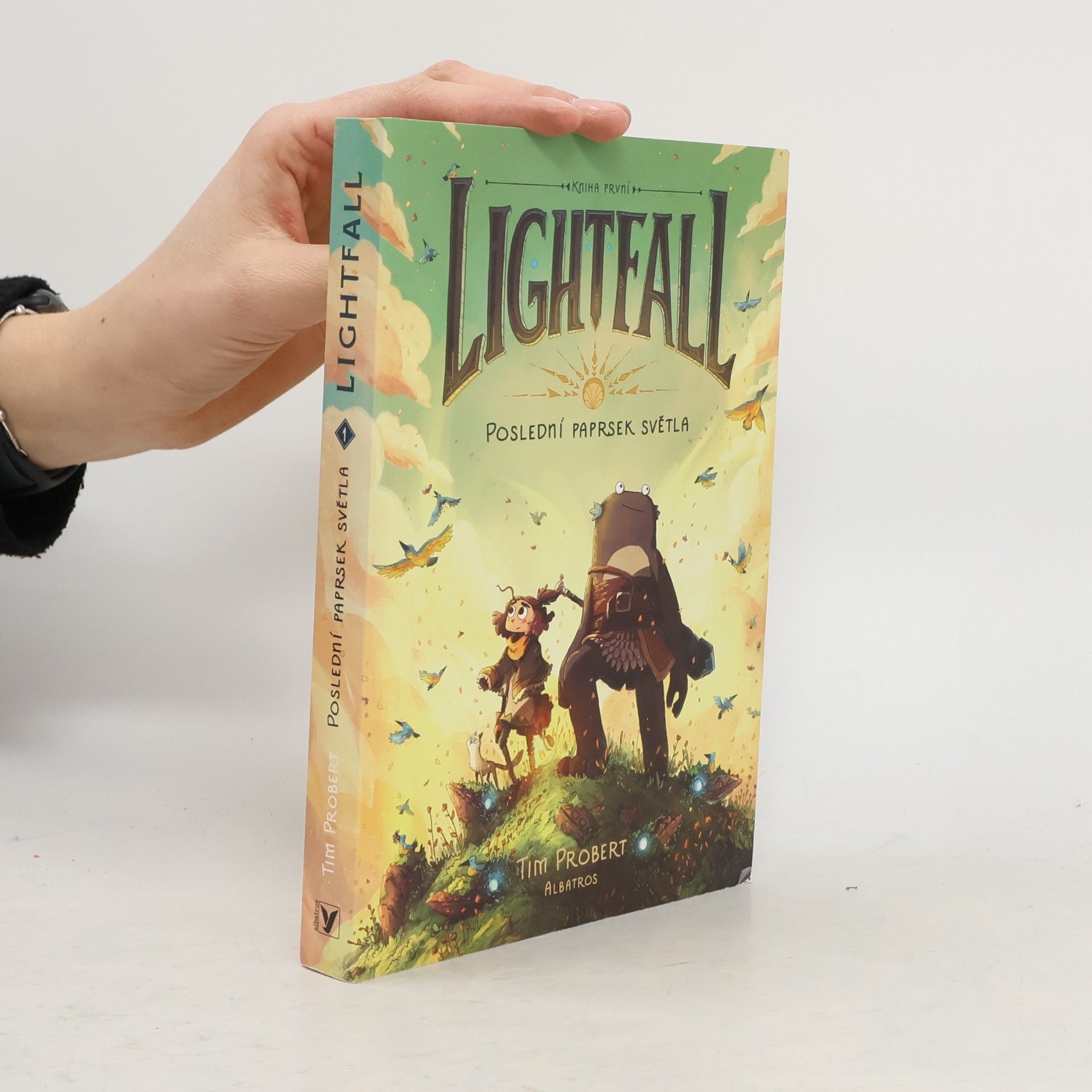 Tim Probert Lightfall: poslední paprsek světla, kniha první