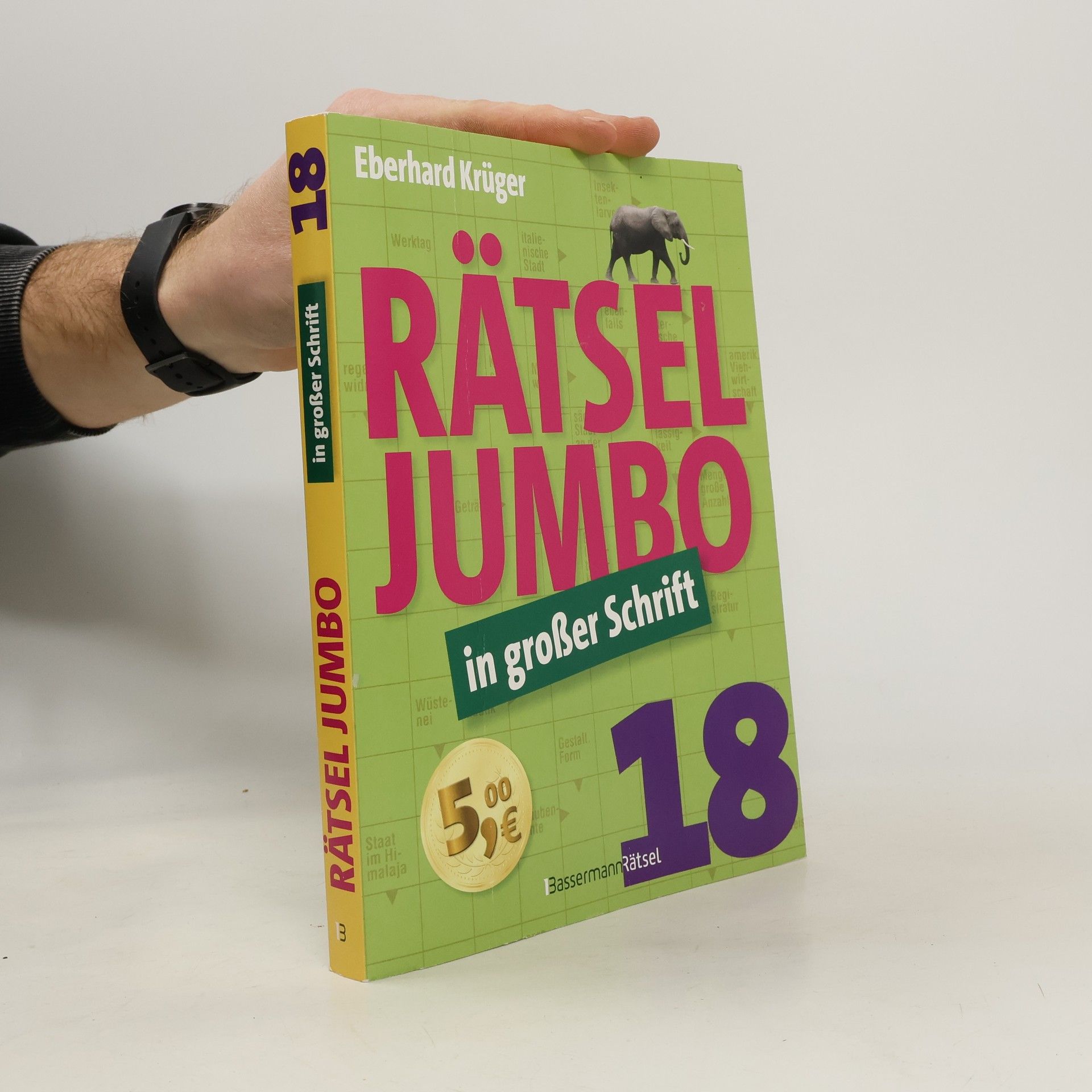 Eberhard Krüger Rätseljumbo in großer Schrift 18