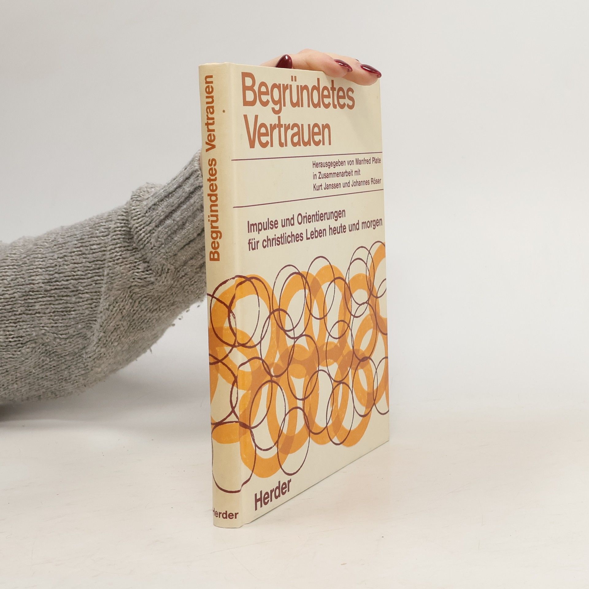 Manfred Plate Begründetes Vertrauen