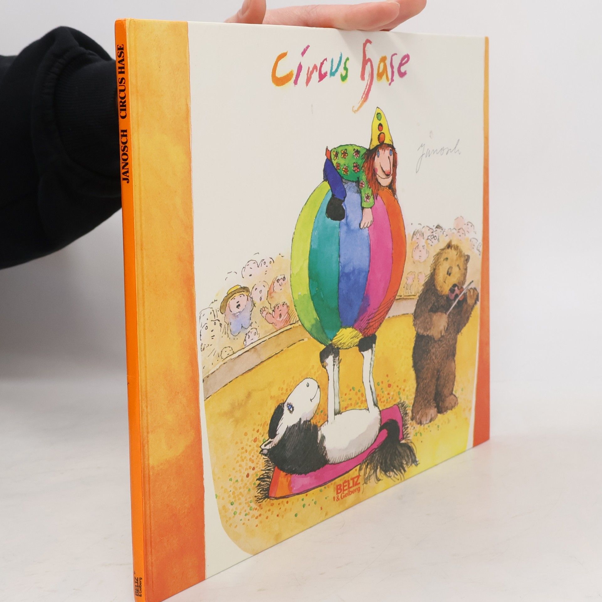 Janosch Circus Hase. Vierfarbiges Bilderbuch