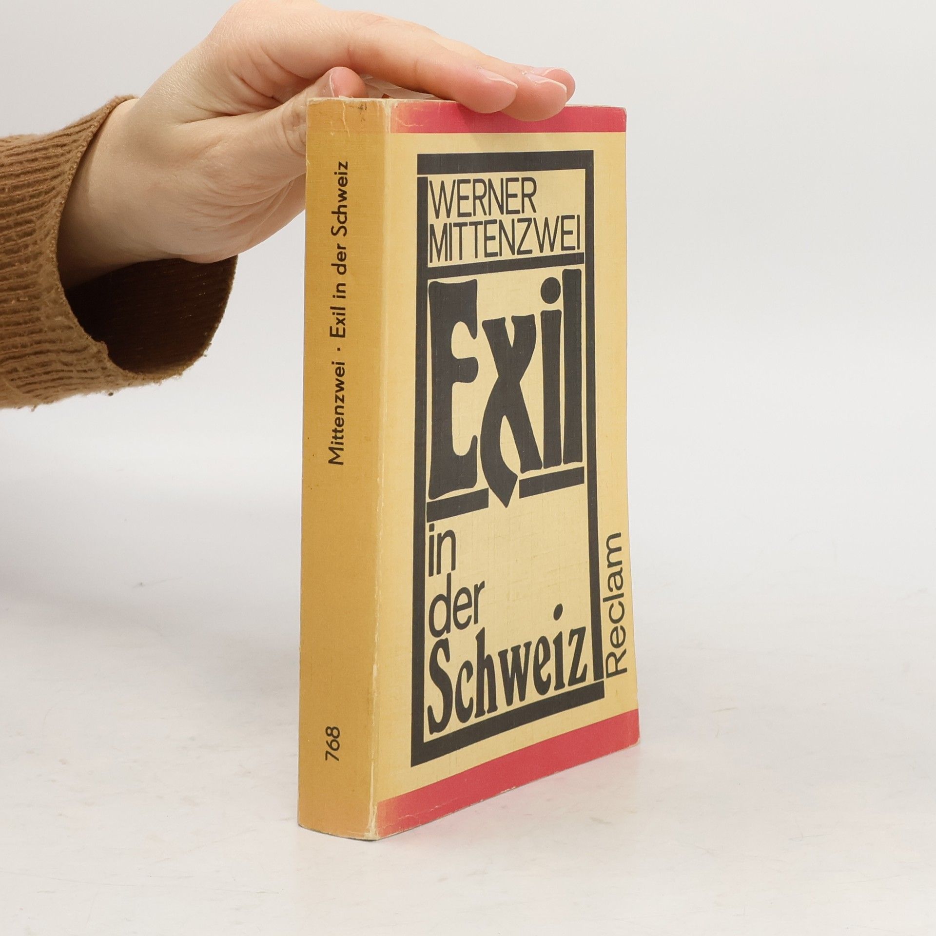 Werner Mittenzwei Exil in der Schweiz