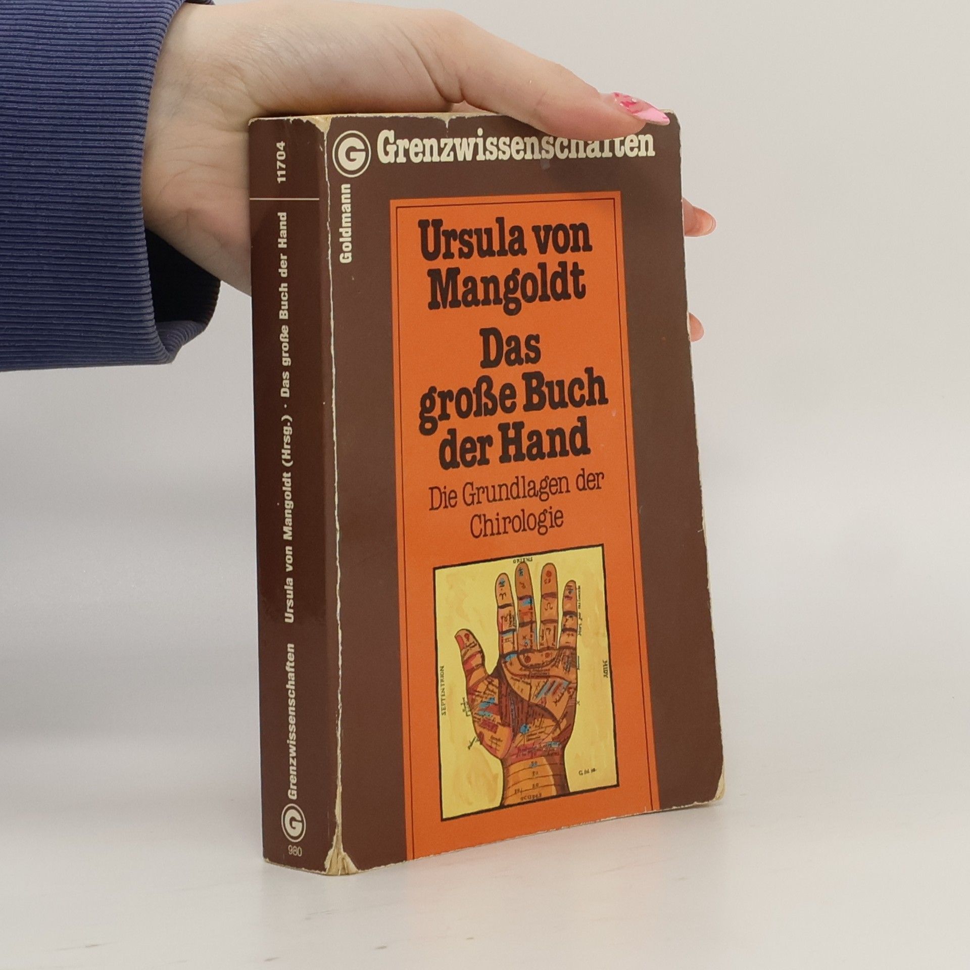 Ursula Mangoldt Das grosse Buch der Hand