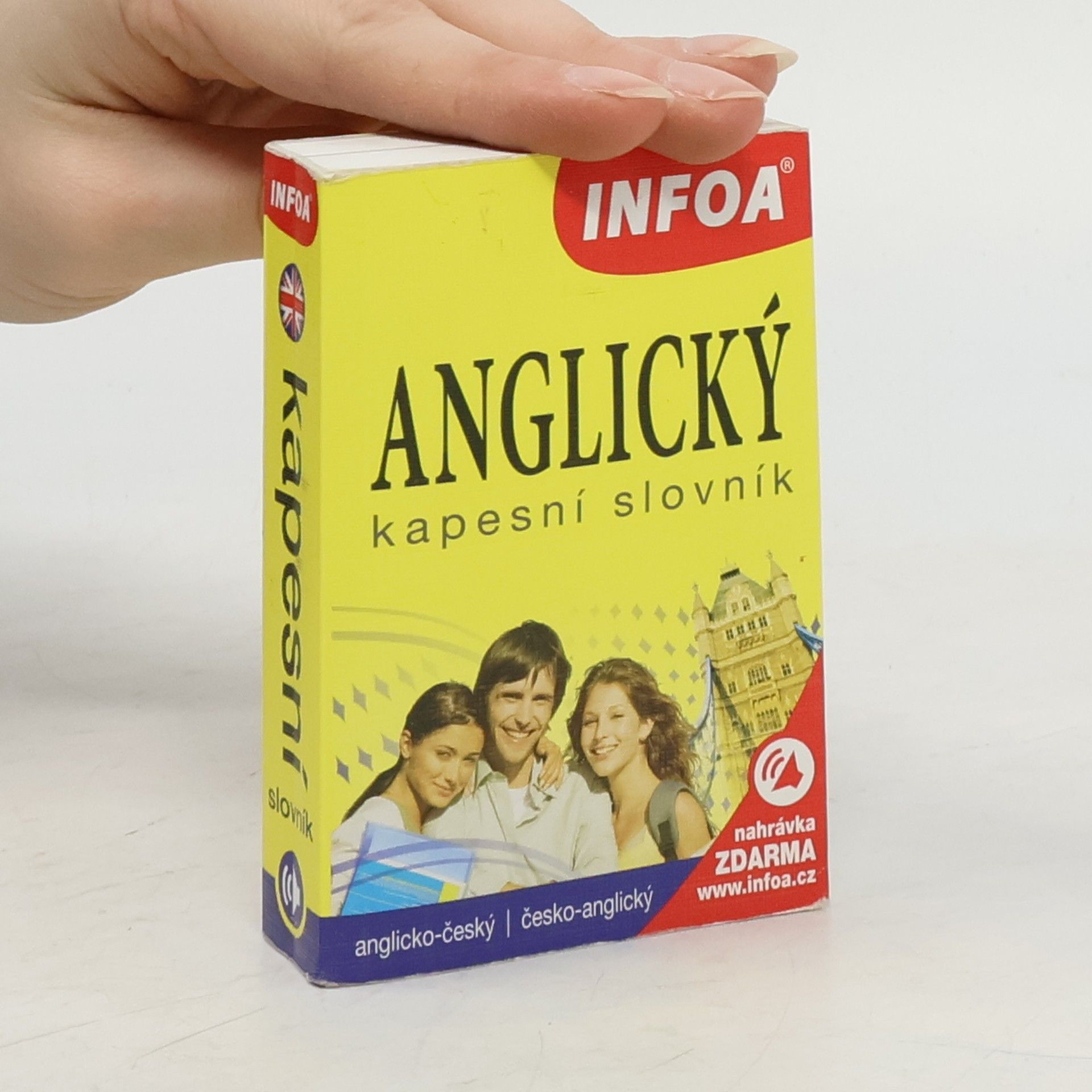 Collectif d'auteurs Anglický kapesní slovník. Anglicko-český, česko-anglický