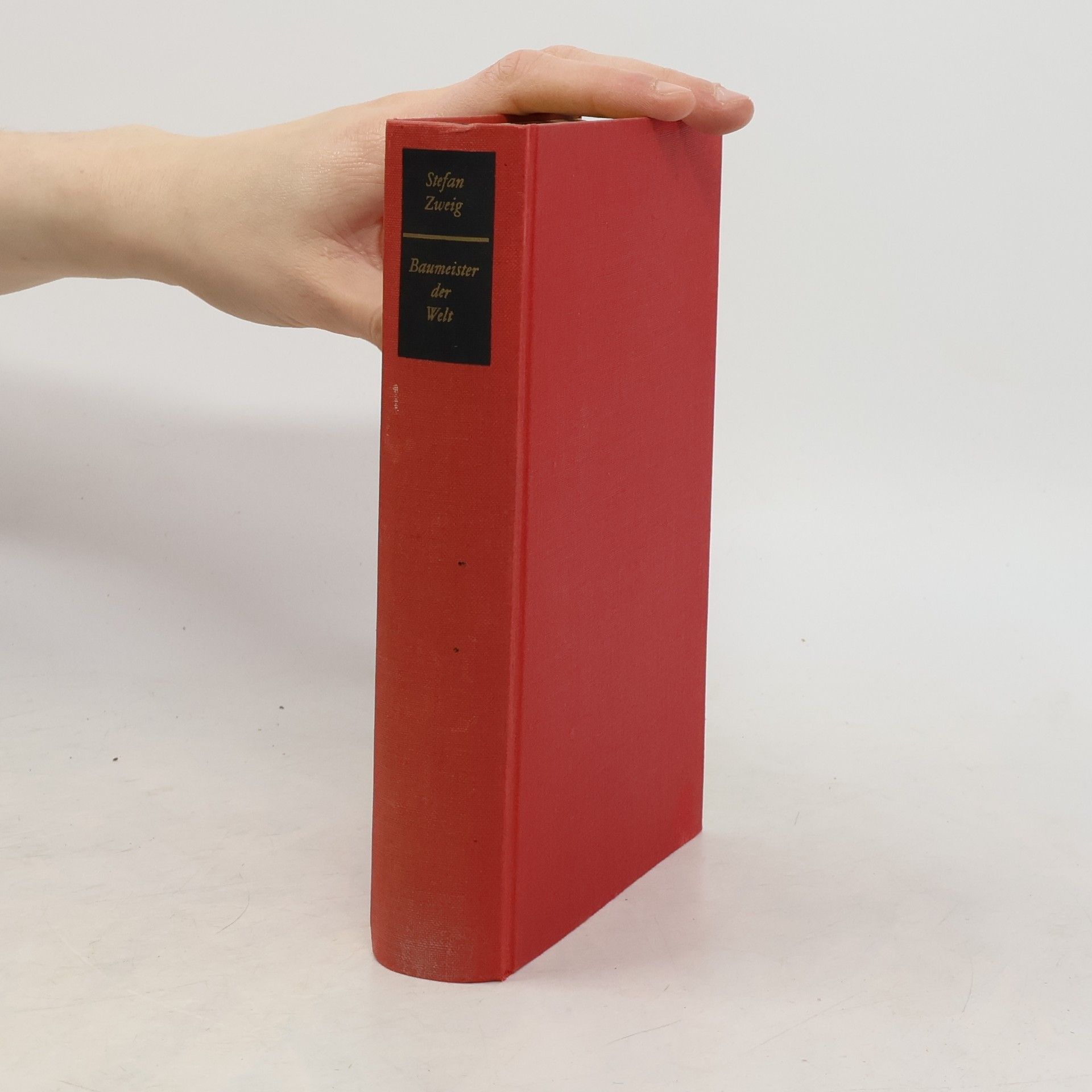 Stefan Zweig Baumesiter der Welt