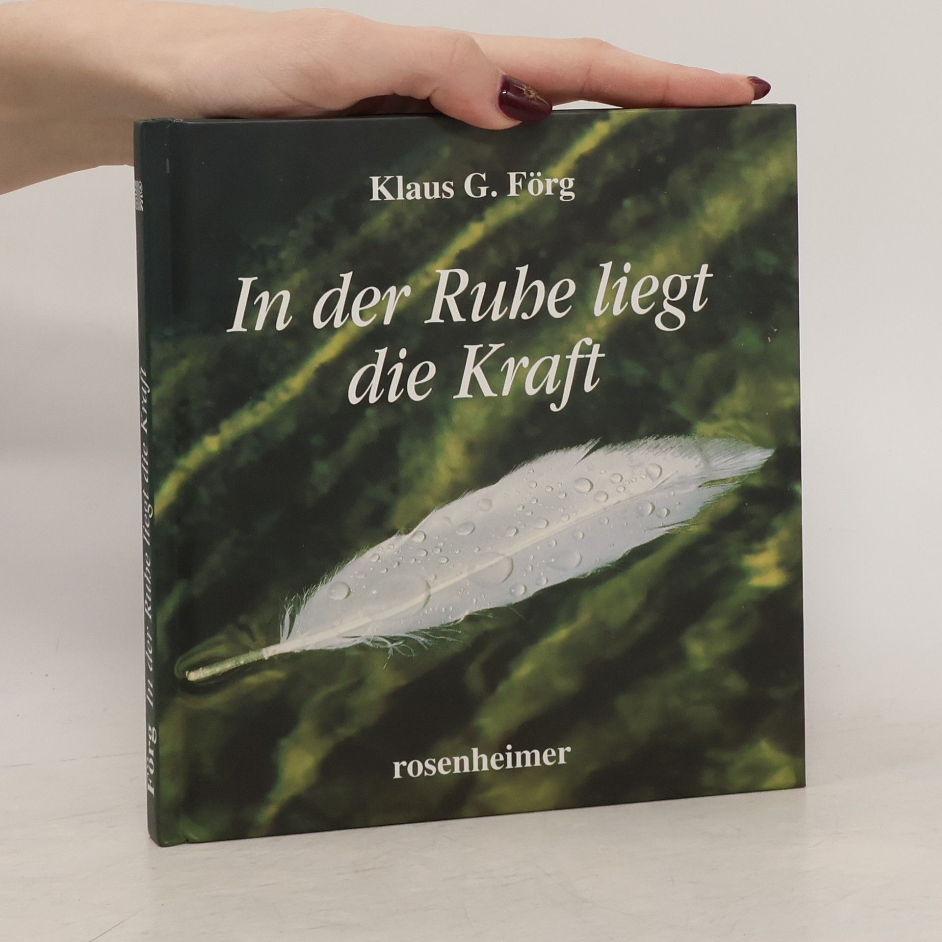Klaus G. Förg In der Ruhe liegt die Kraft