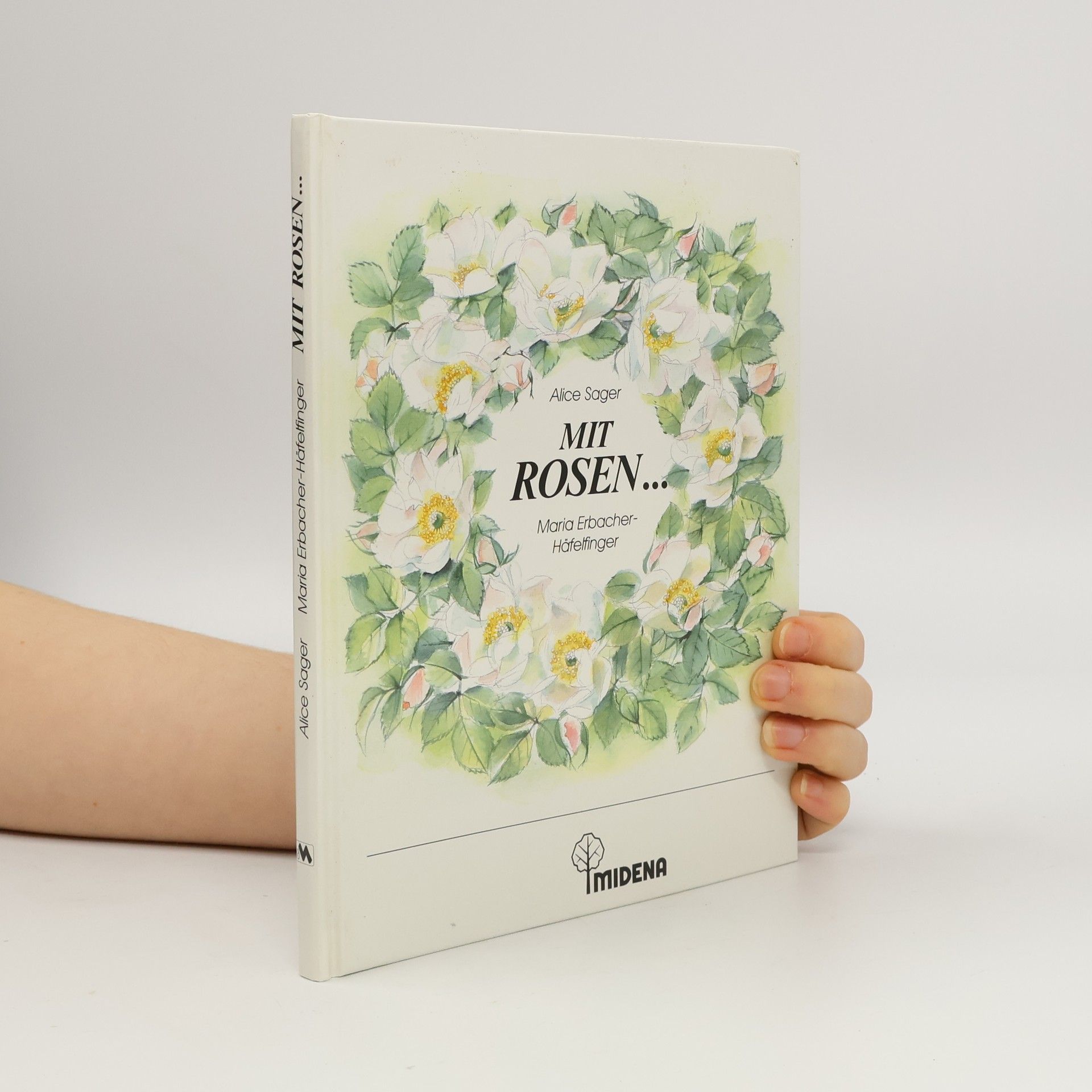 Alice Sager Mit Rosen ...