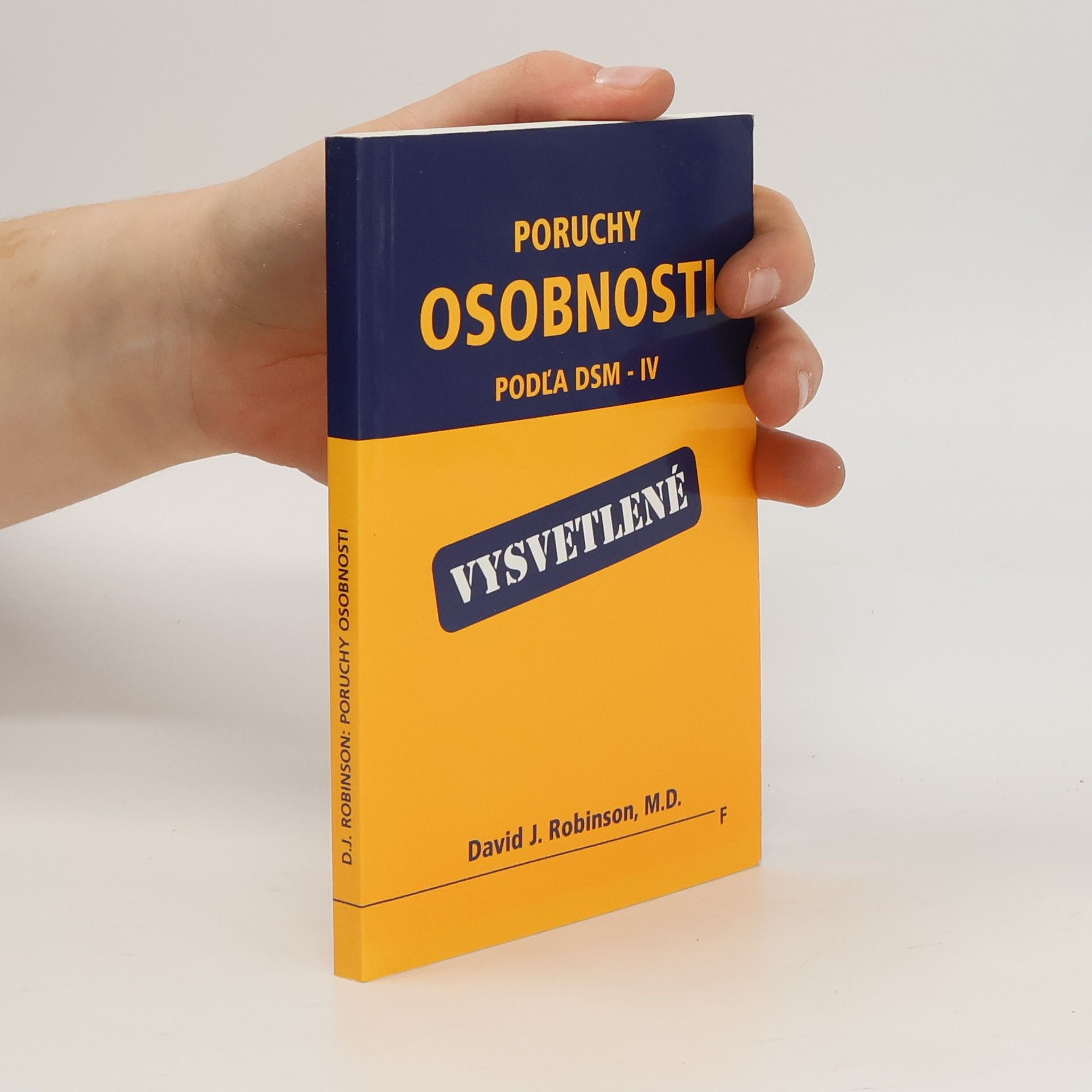 Poruchy osobnosti podľa DSM-IV: Vysvetlené