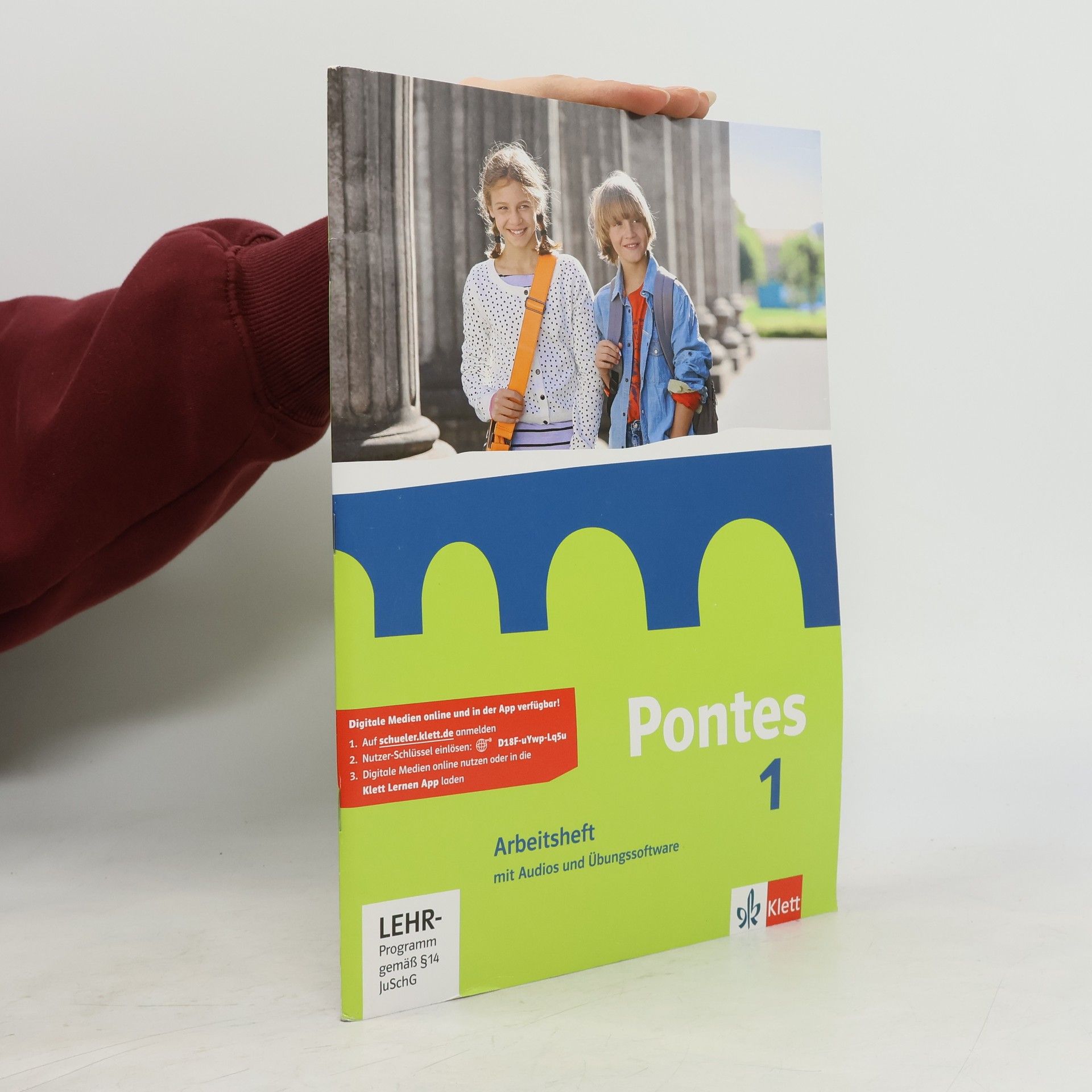 Collectif d'auteurs Pontes 1. Arbeitsheft mit Audios und Übungssoftware