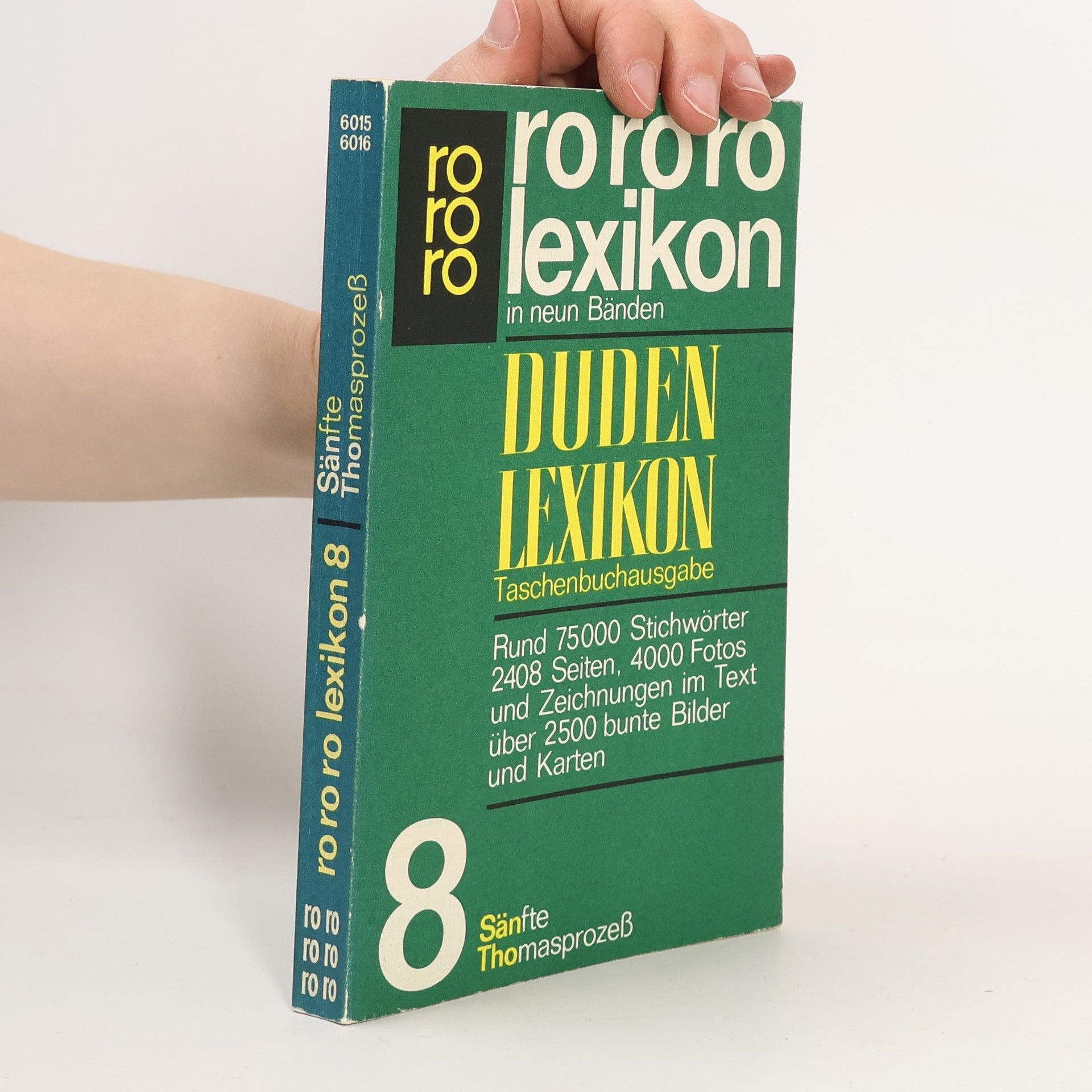 Autorenkollektiv Rororo-Lexikon in neun Bänden. Duden-Lexikon Taschenbuchausgabe 8