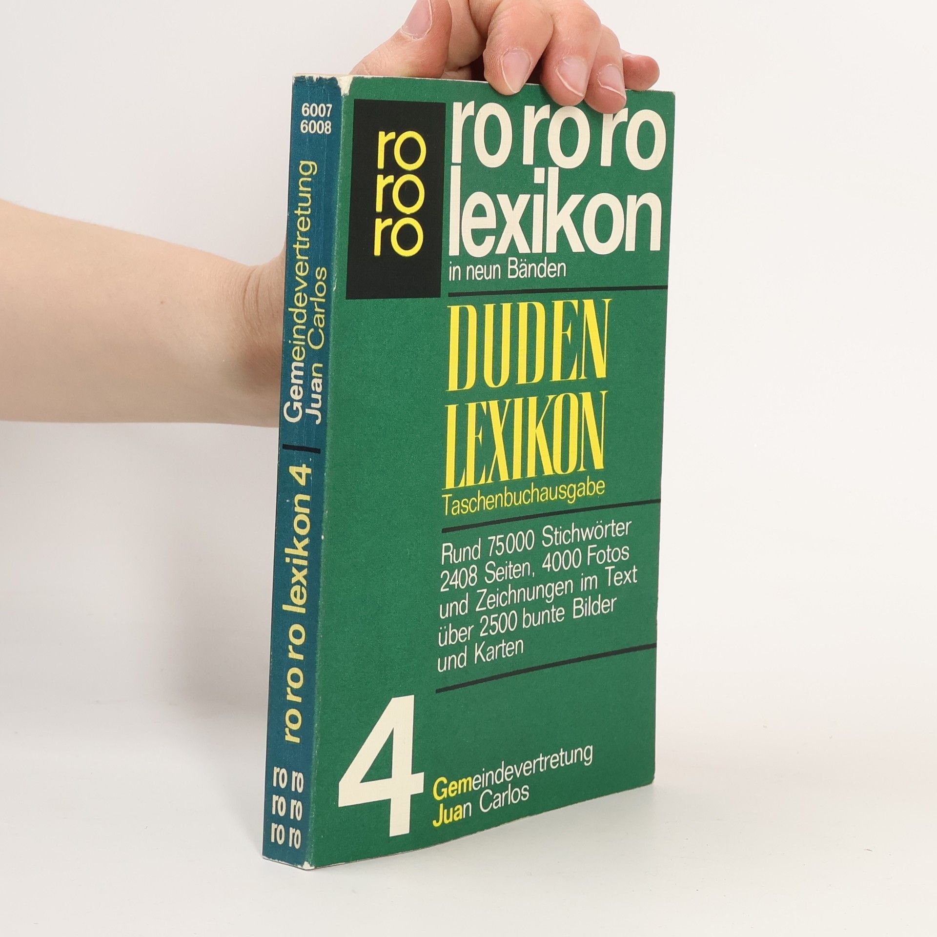 Autorenkollektiv Rororo-Lexikon in neun Bänden: Duden-Lexikon Taschenbuchausgabe. Band 4