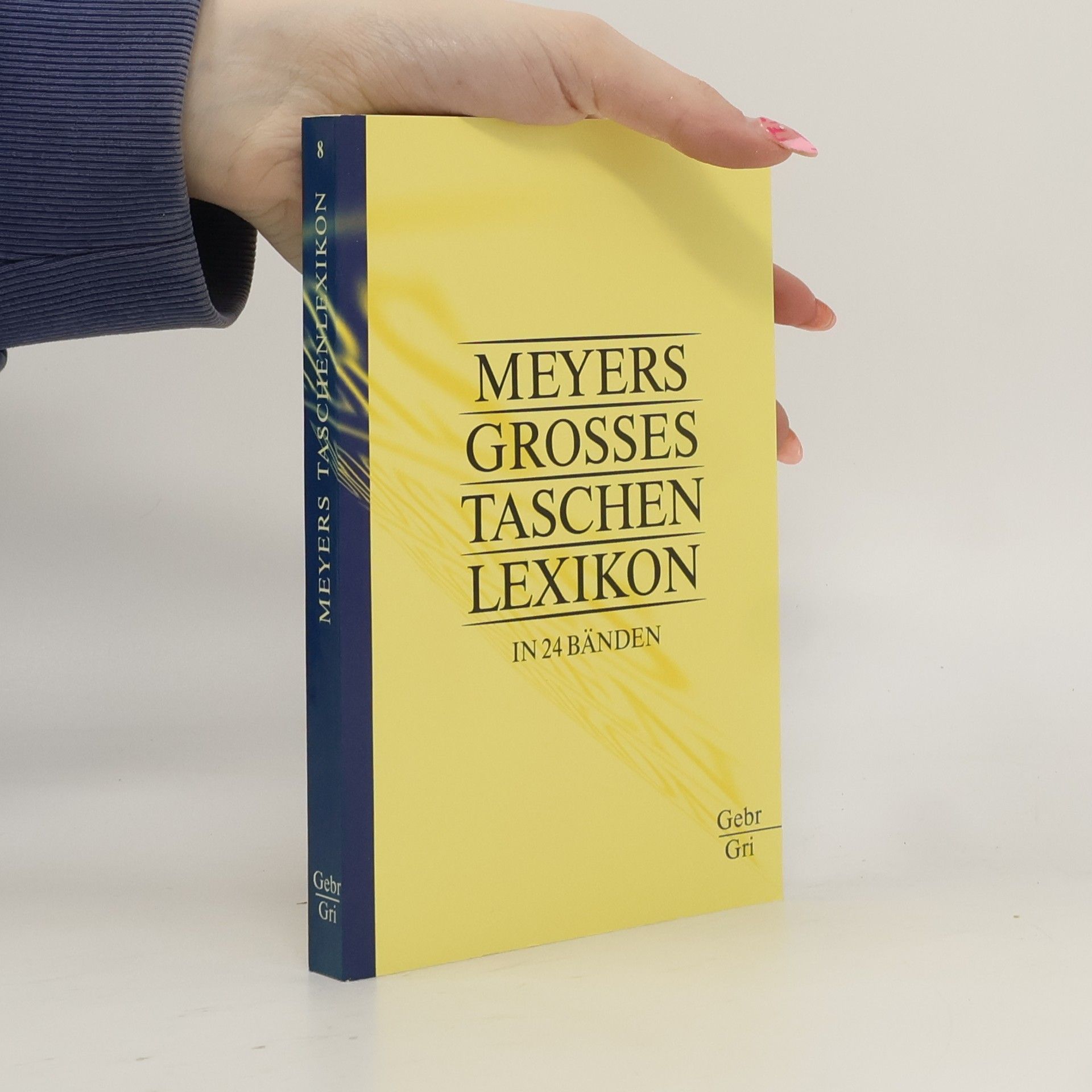 Marianne Strzysch-Siebeck Meyers grosses Taschen Lexikon in 24 Bänden 8. Gebr-Gri