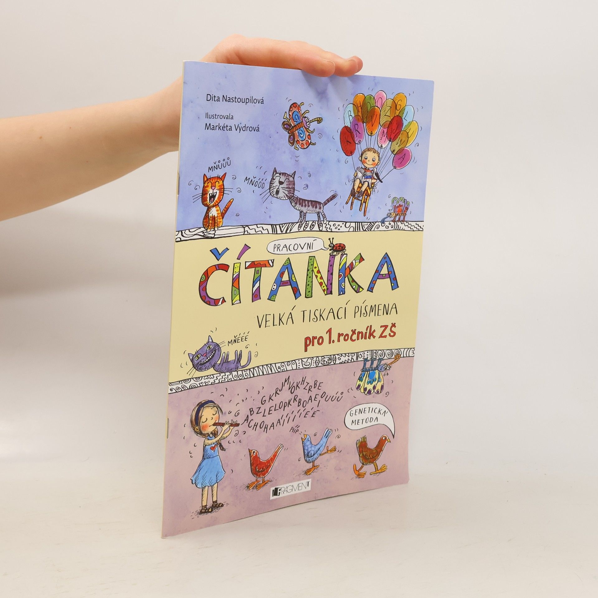 Dita Nastoupilová Čítanka - velká tiskací písmena