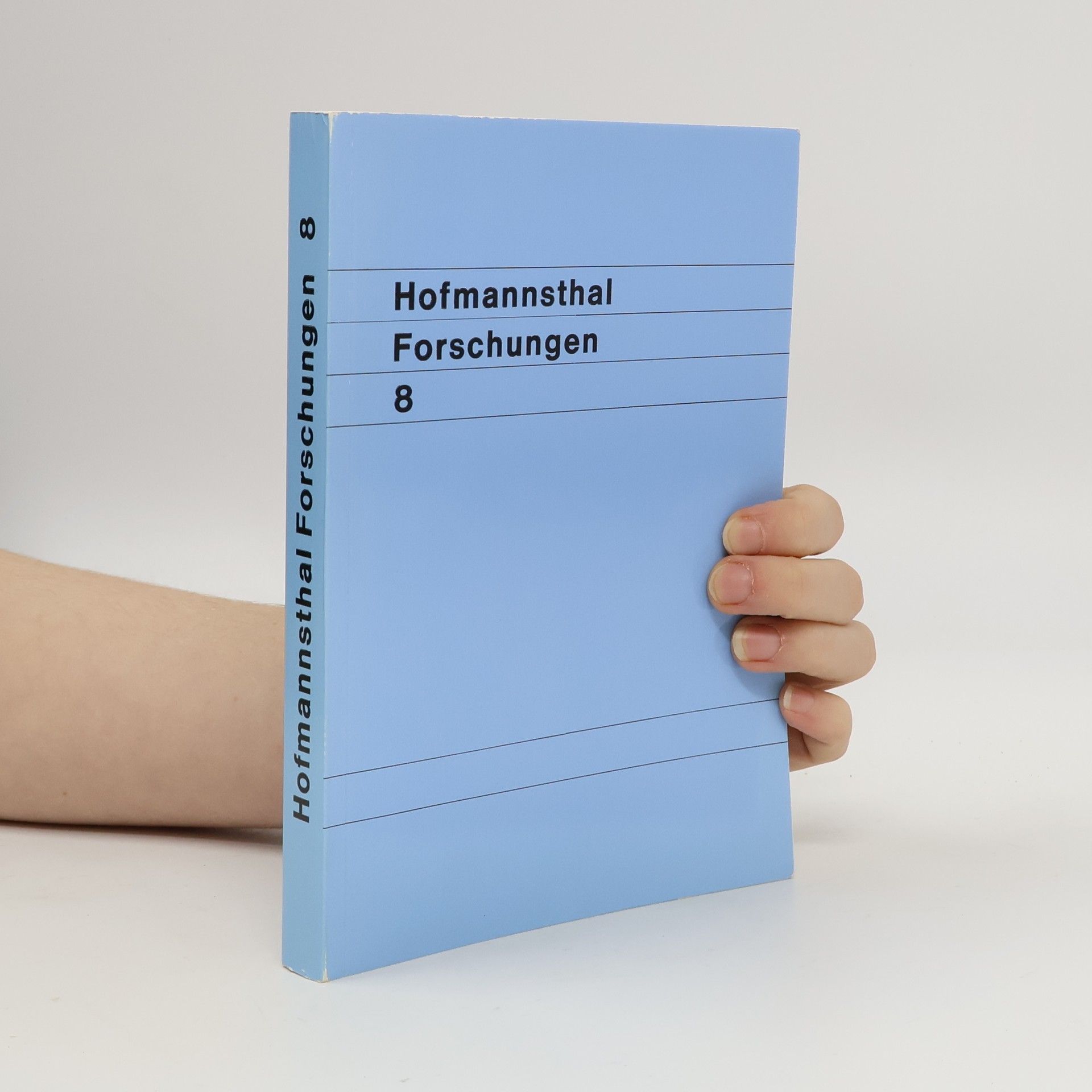 Autorenkollektiv Hofmannsthal Forschungen 8
