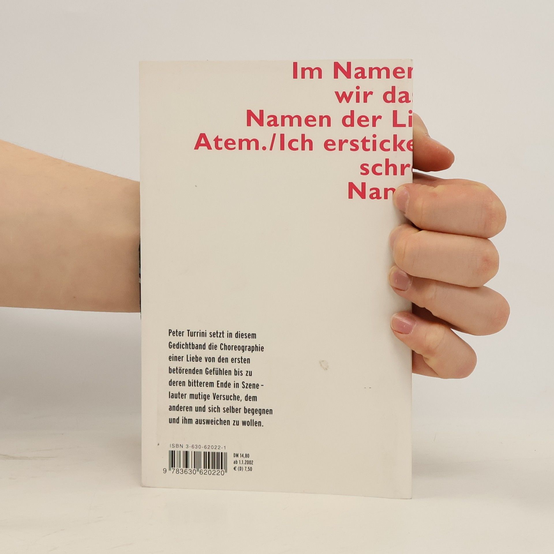 Peter Turrini Sammlung Luchterhand: Im Namen der Liebe