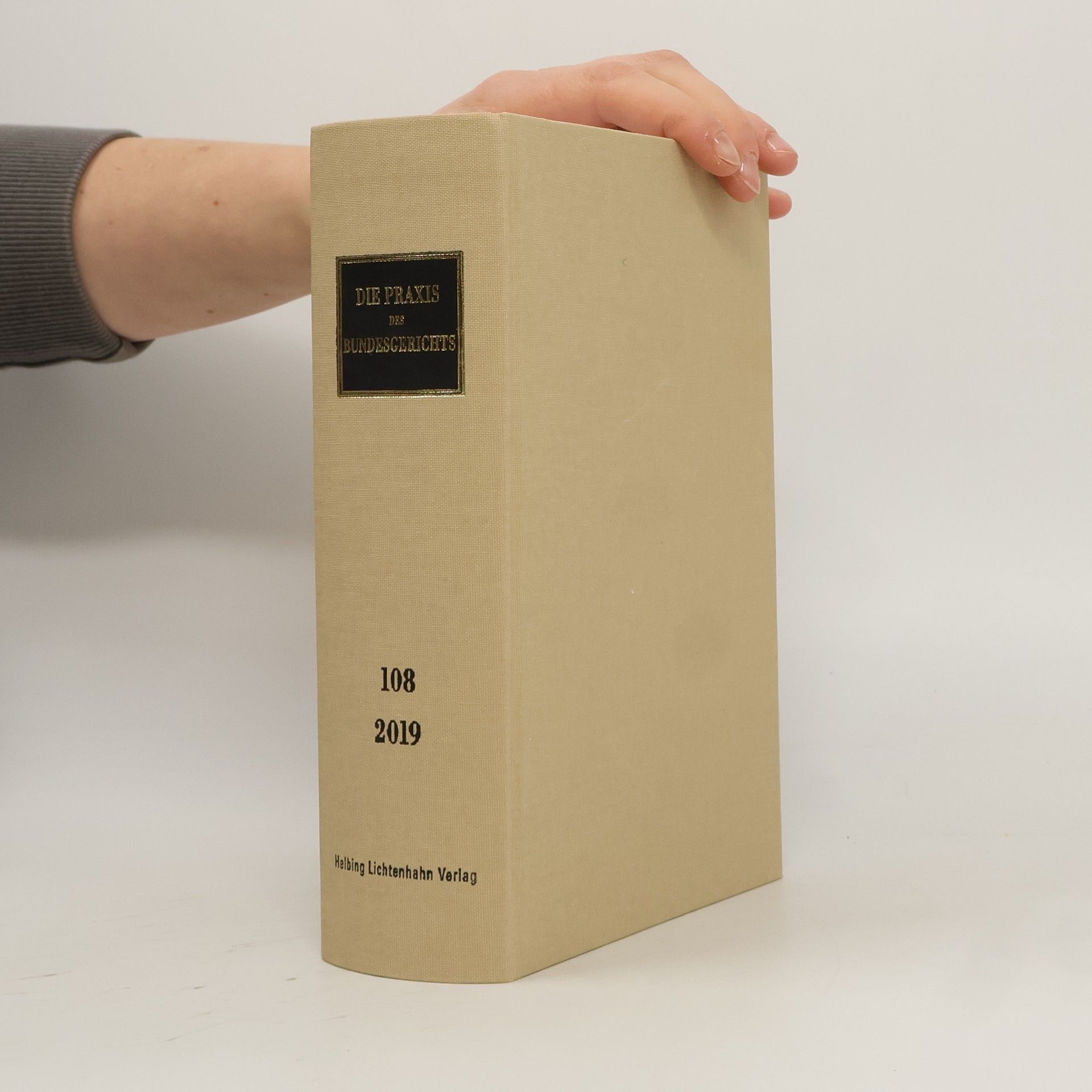 Autorenkollektiv Die Praxis des Bundesgerichts 108/2019