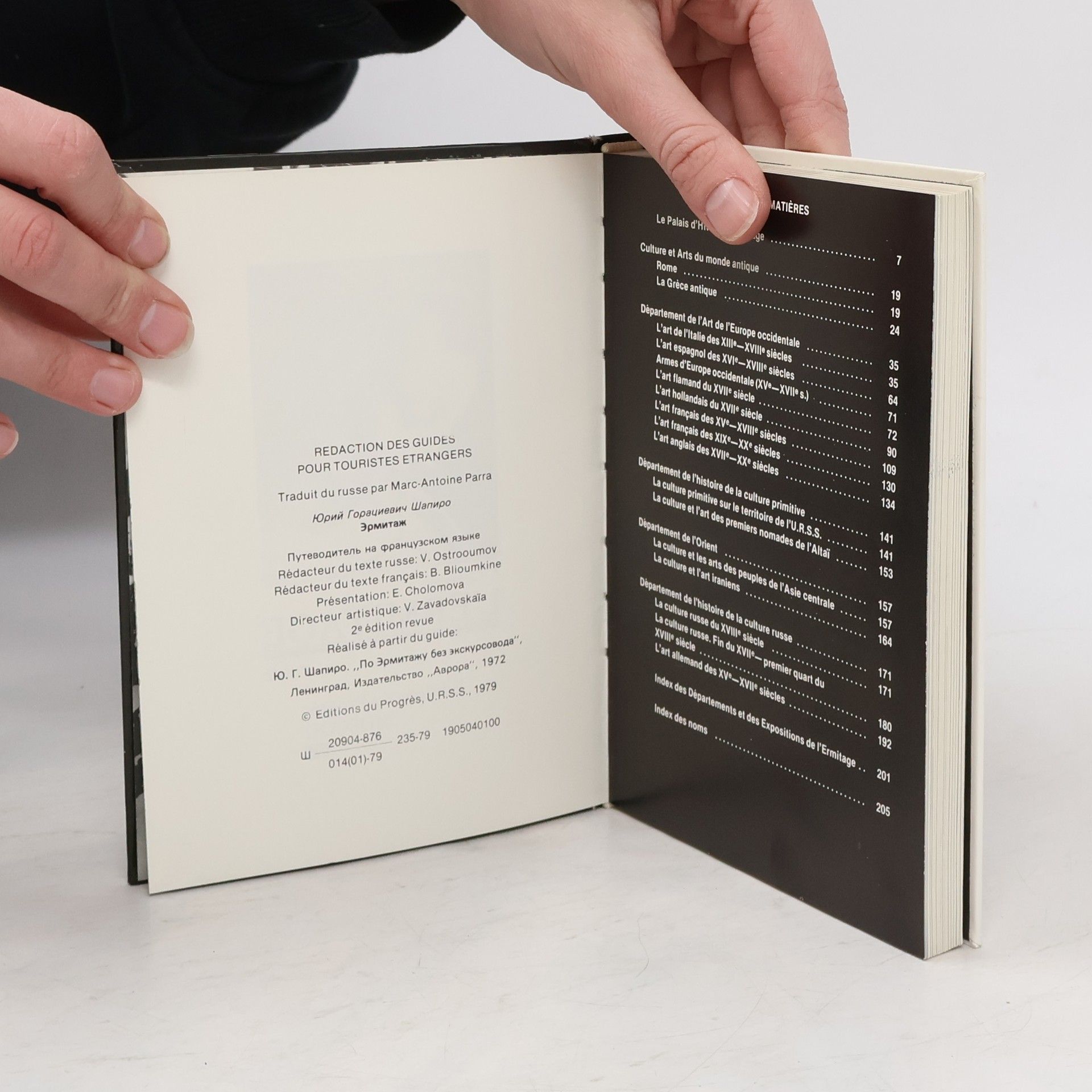 Various authors L'Ermitage guide