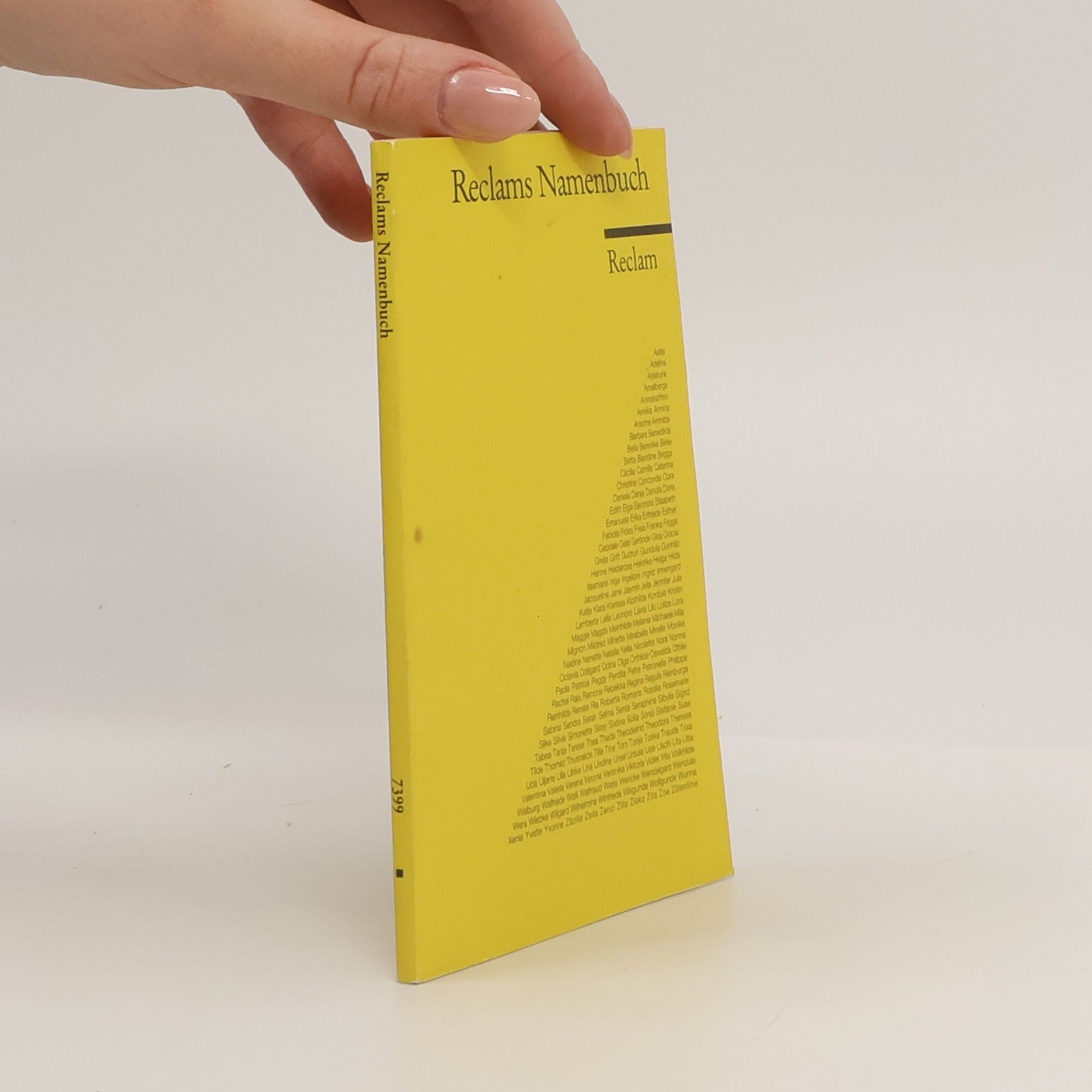 Theo Herrle Reclams Namenbuch