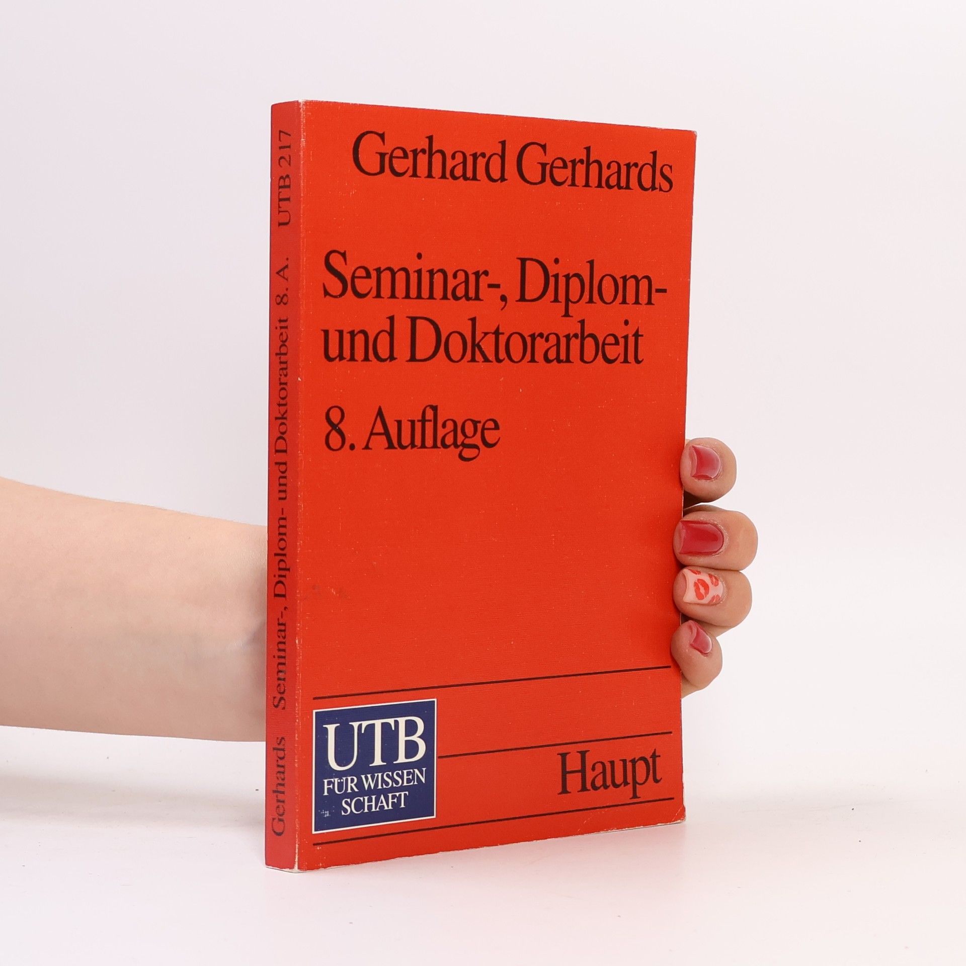 Gerhard Gerhards Seminar-, Diplom- und Doktorarbeit