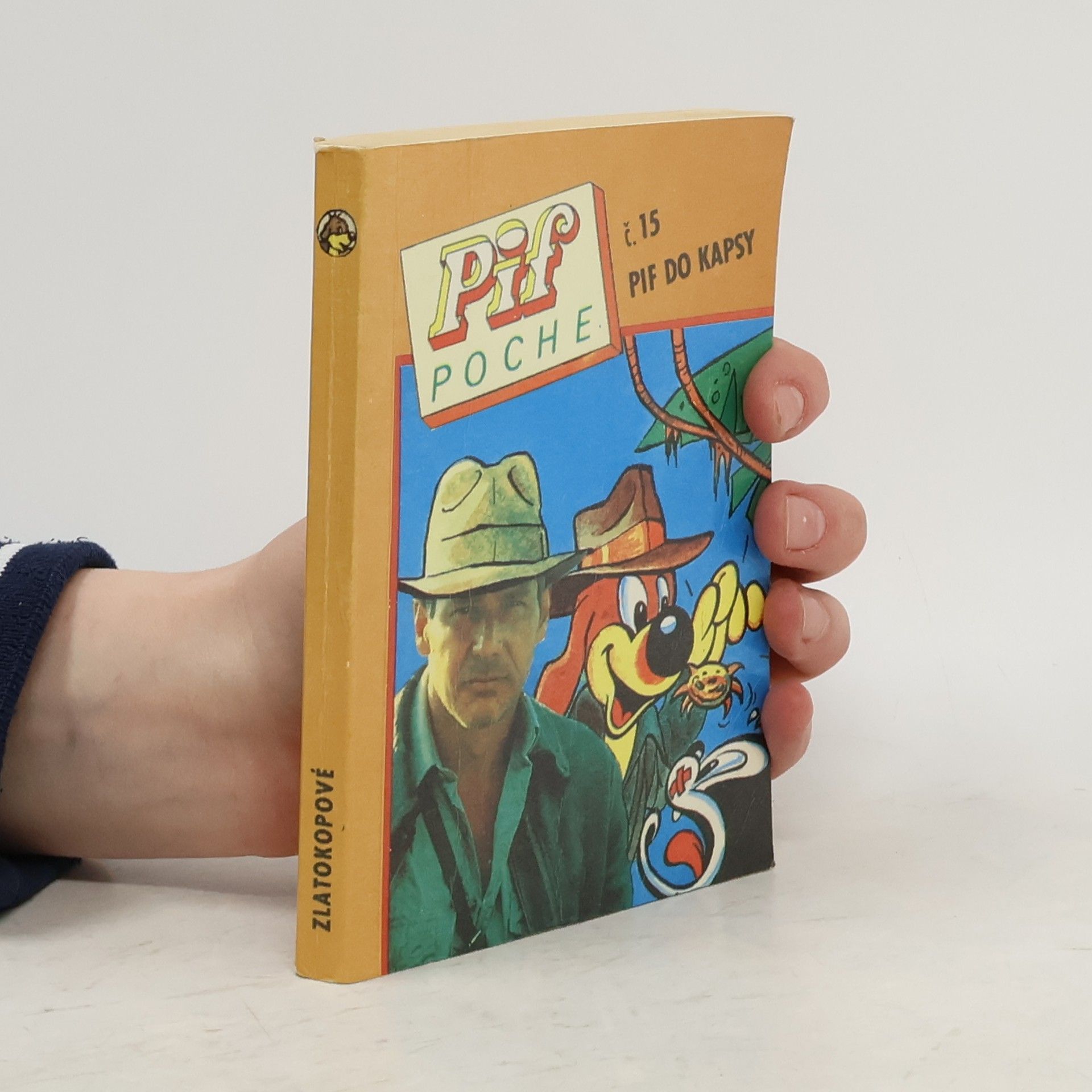 Arnal Cabrero Pif do kapsy. Pif Poche. Č. 15 Zlatokopové