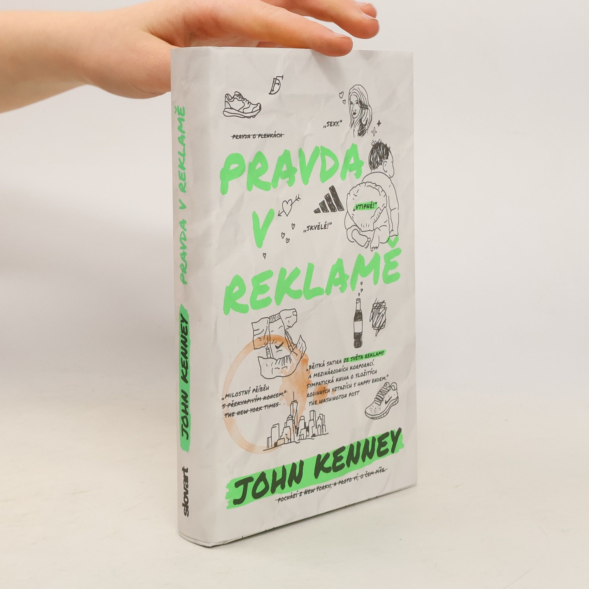 John Kenney Pravda v reklamě