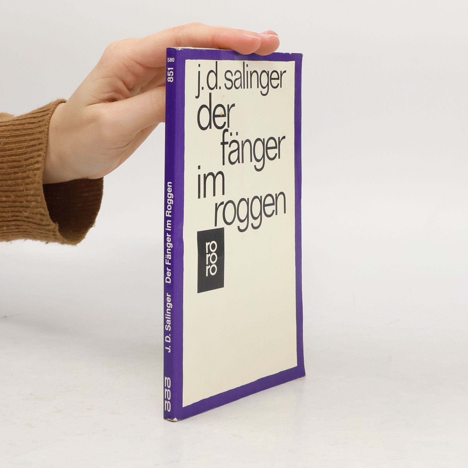 J. D. Salinger Der Fänger im Roggen