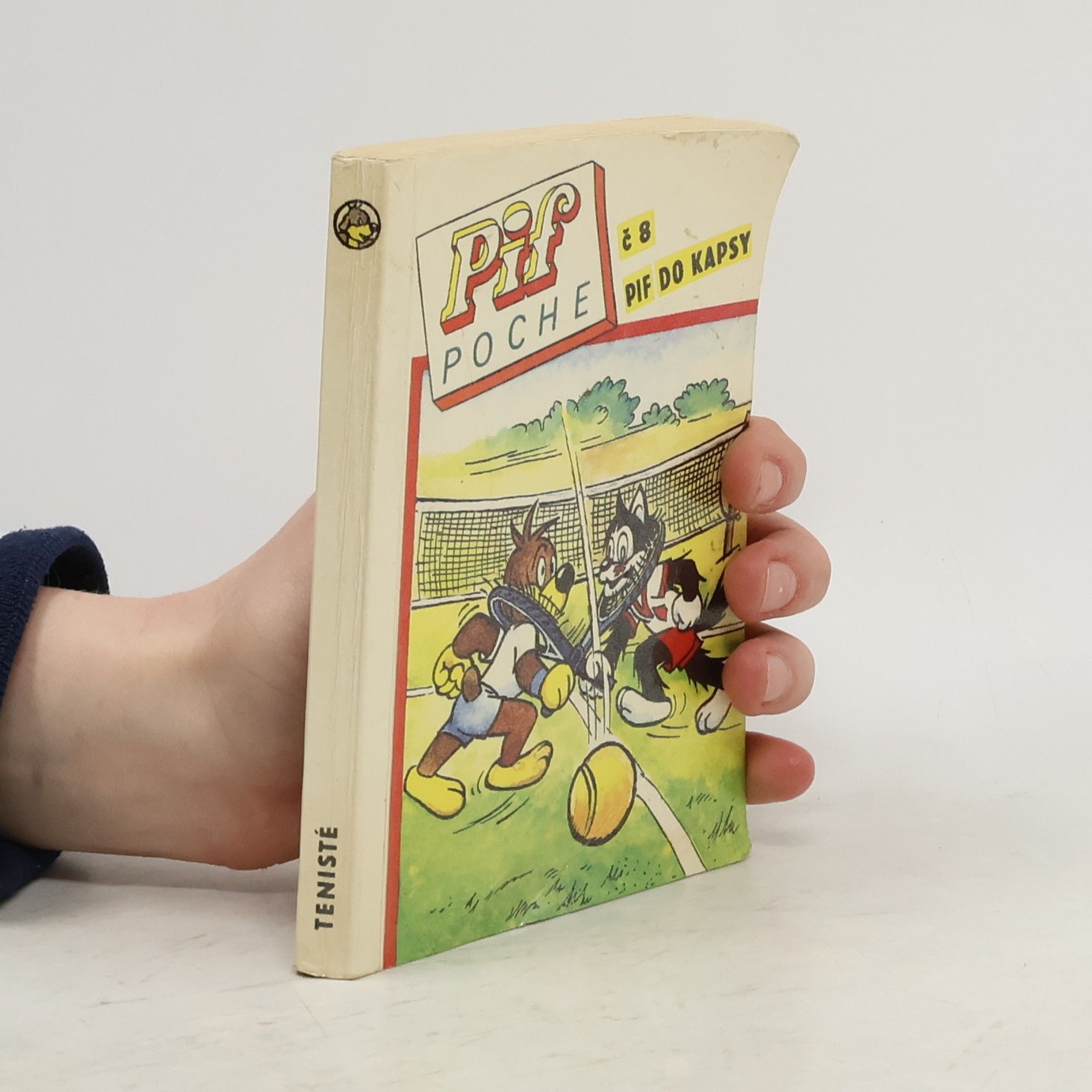 Helena Landovská Pif do kapsy = Pif Poche. Č. 8, Tenisté