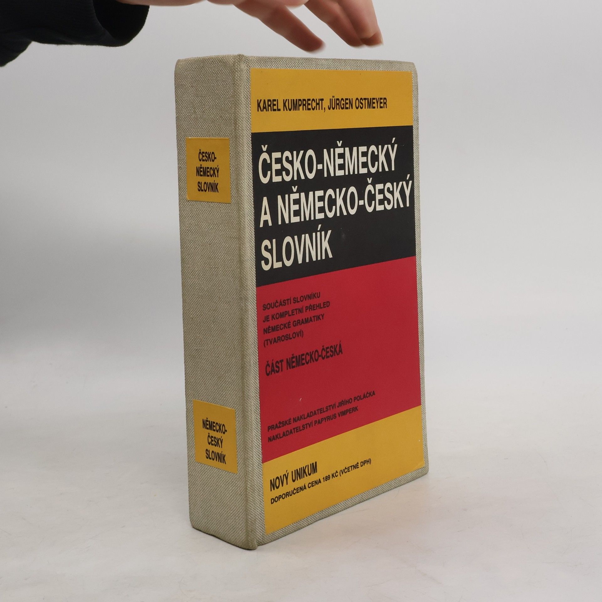 Česko-německý a německo-český slovník