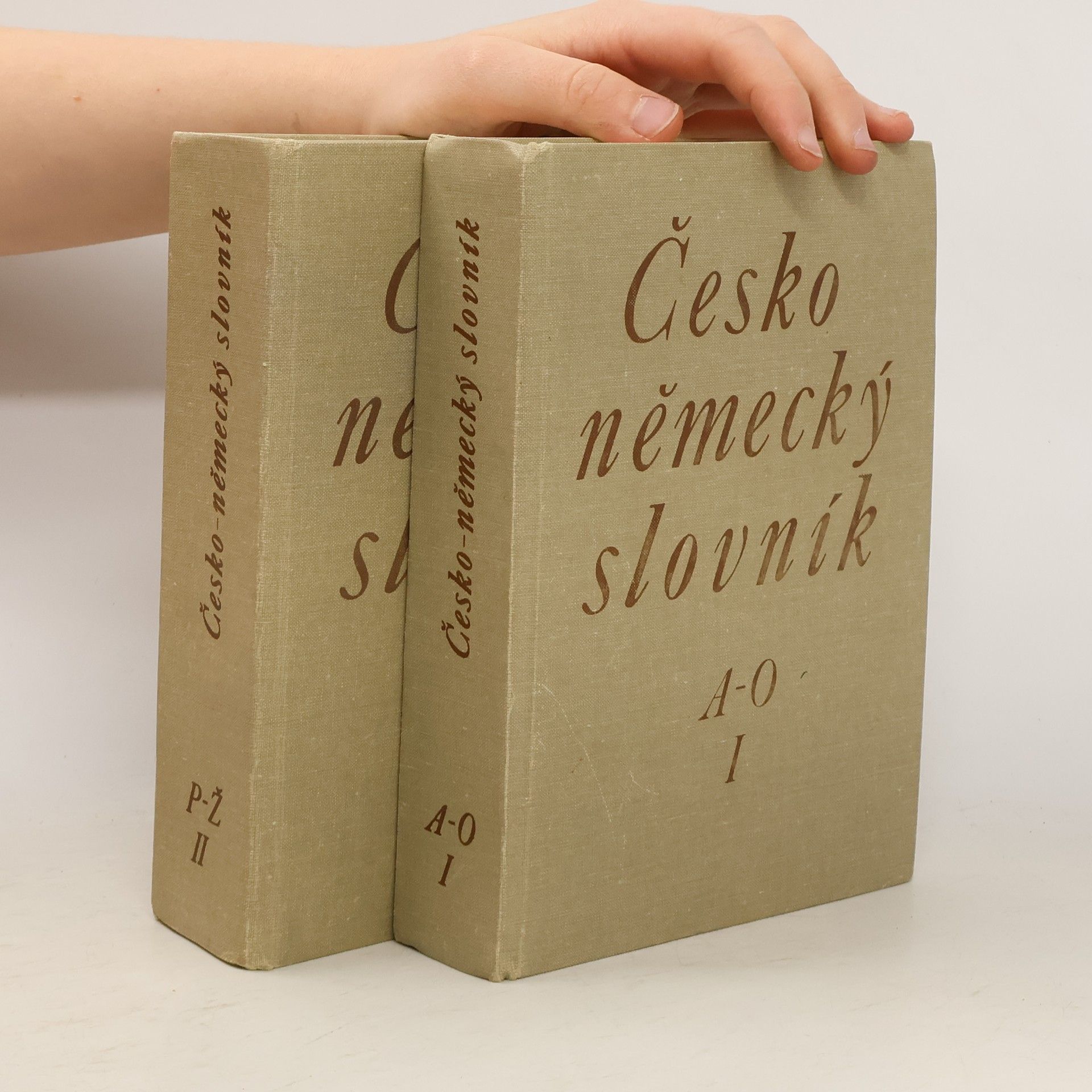 Autorenkollektiv Česko německý slovník 1-2