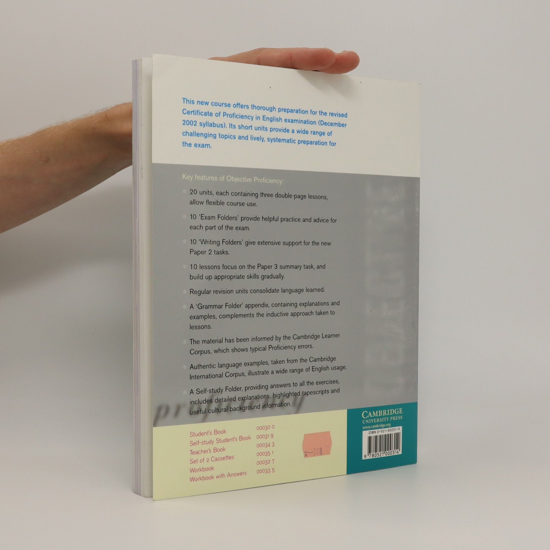 Annette Capel Objective proficiency. Self-student's book