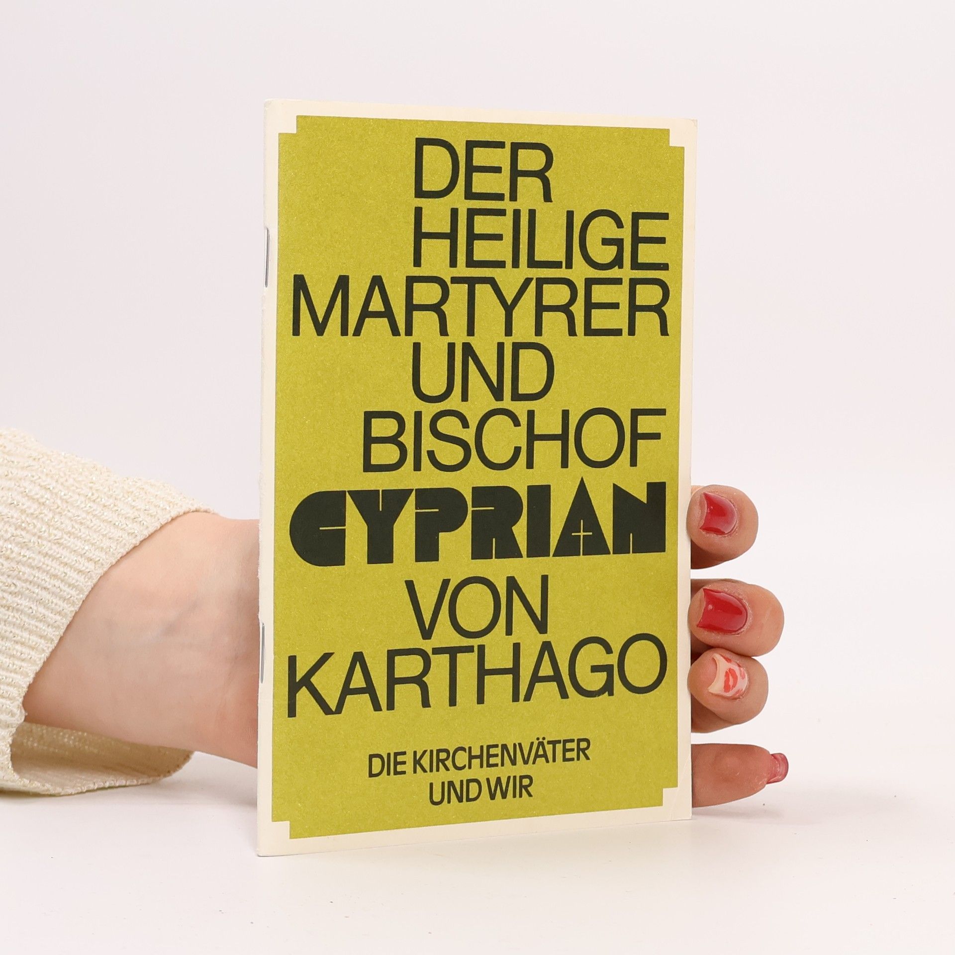 Der heilige Martyrer und Bischof Cyprian von Karthago