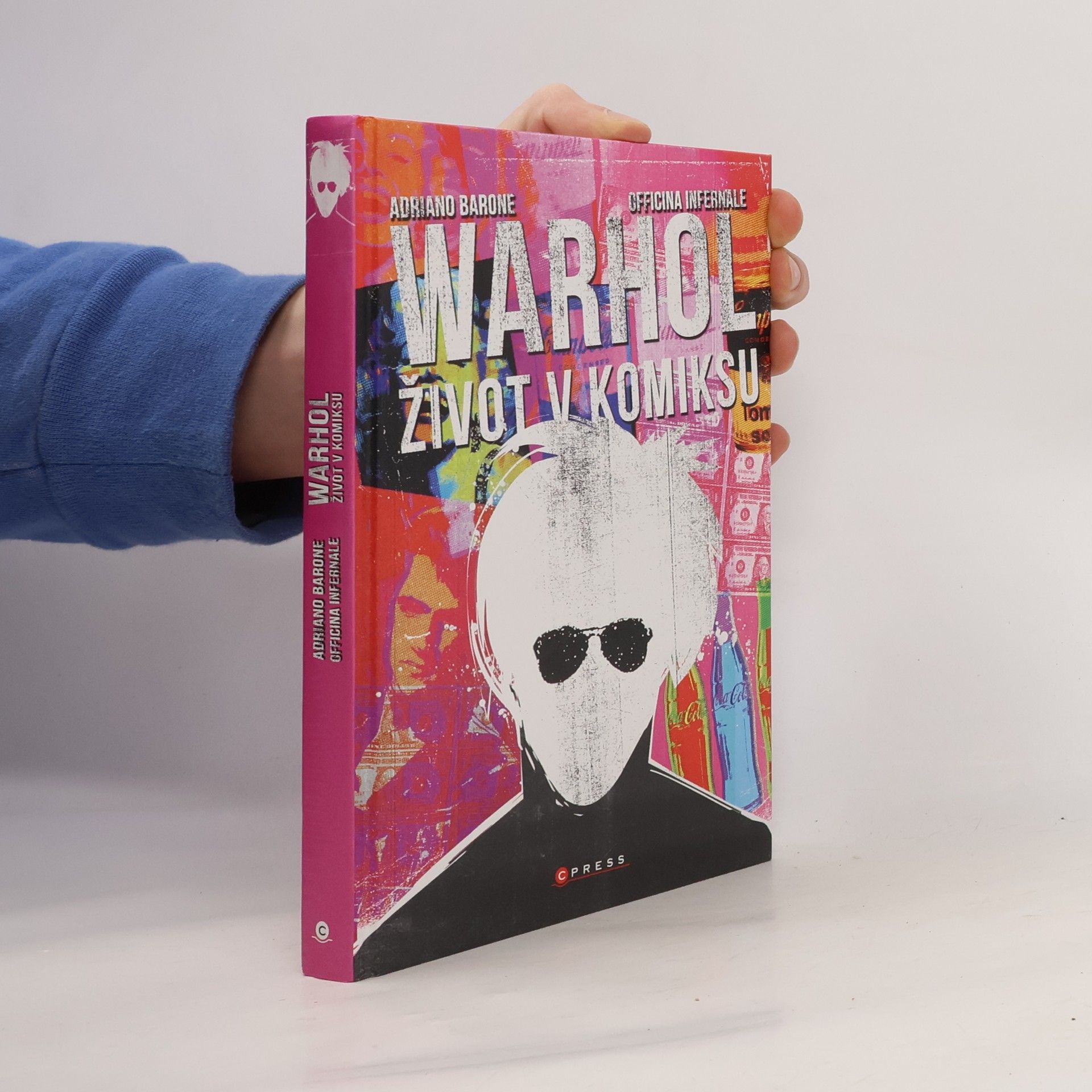 Adriano Barone Andy Warhol: Život v komiksu