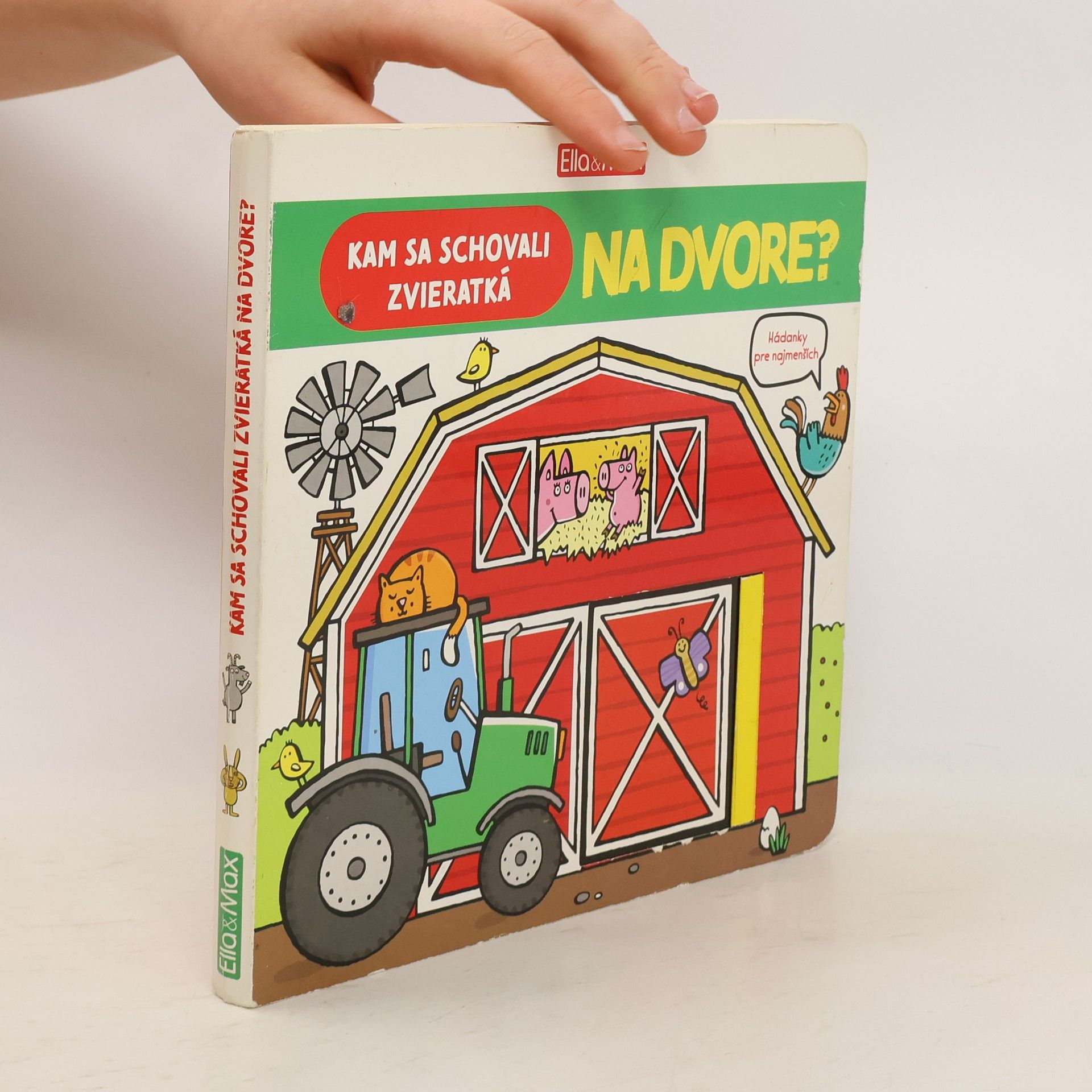 Barbora Škovierová Kam sa schovali zvieratká na dvore?