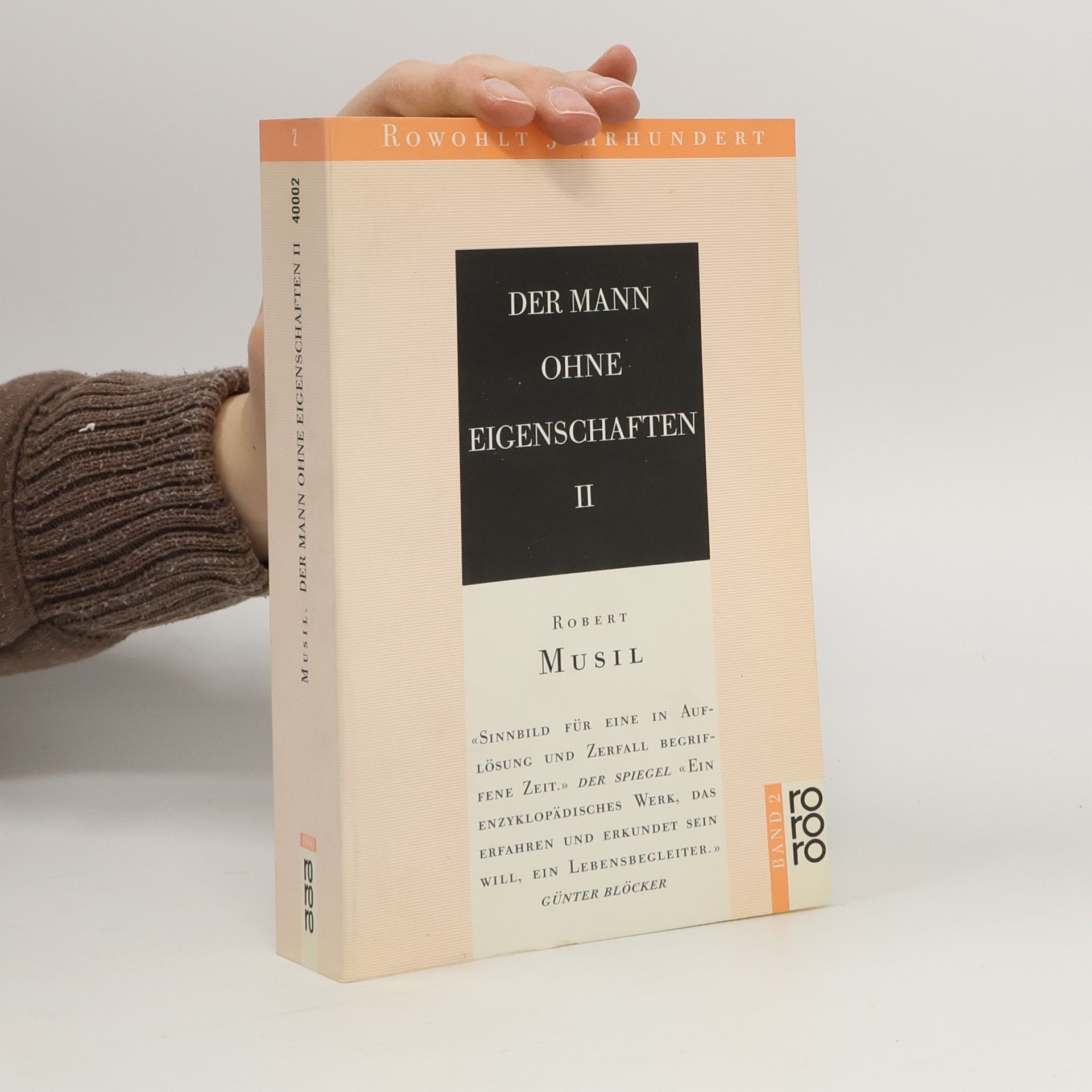 Robert Musil Der Mann ohne Eigenschaften : Roman. II, Aus dem Nachlaß