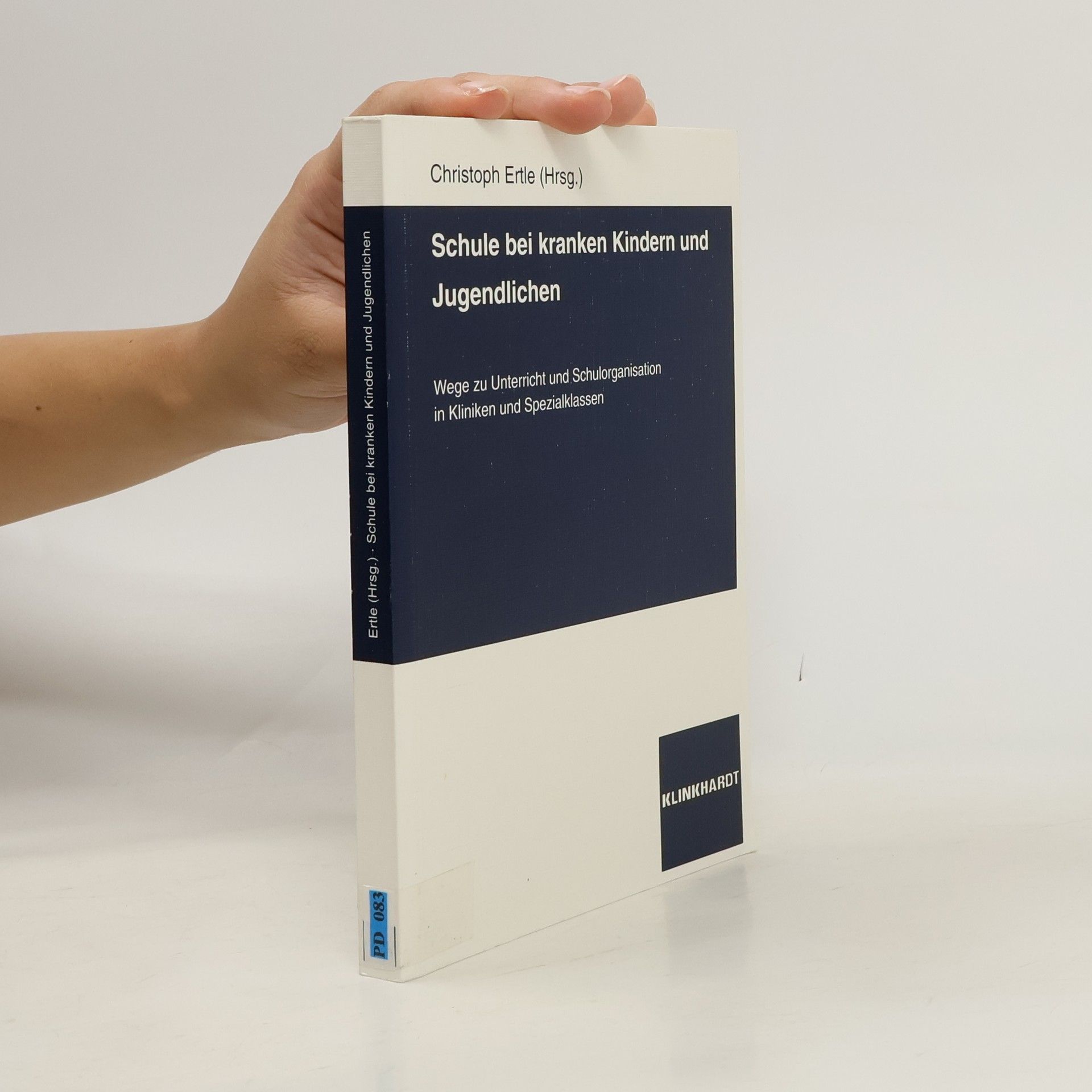 Christoph Ertle Schule bei kranken Kindern und Jugendlichen