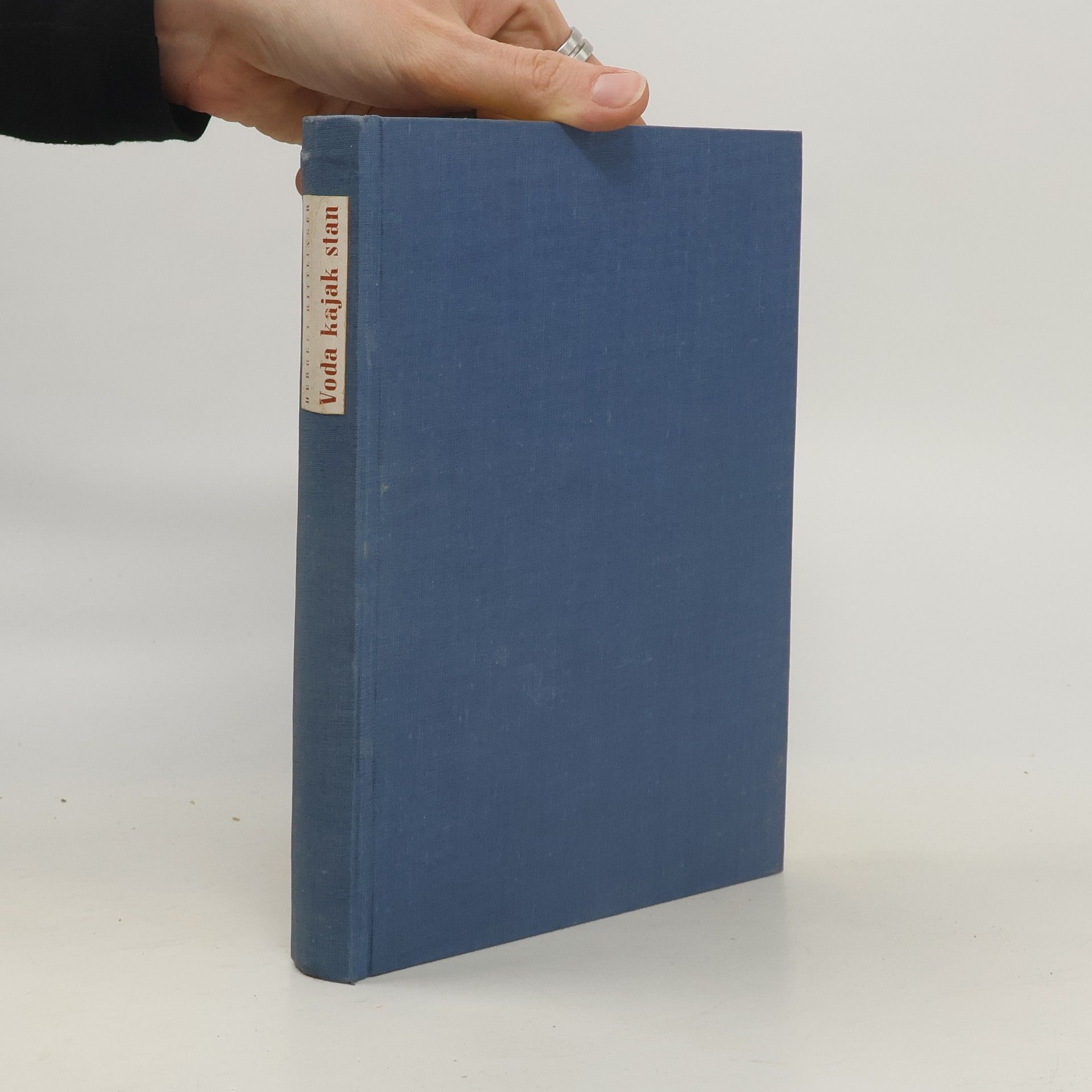 Herbert Rittlinger Voda kajak stan