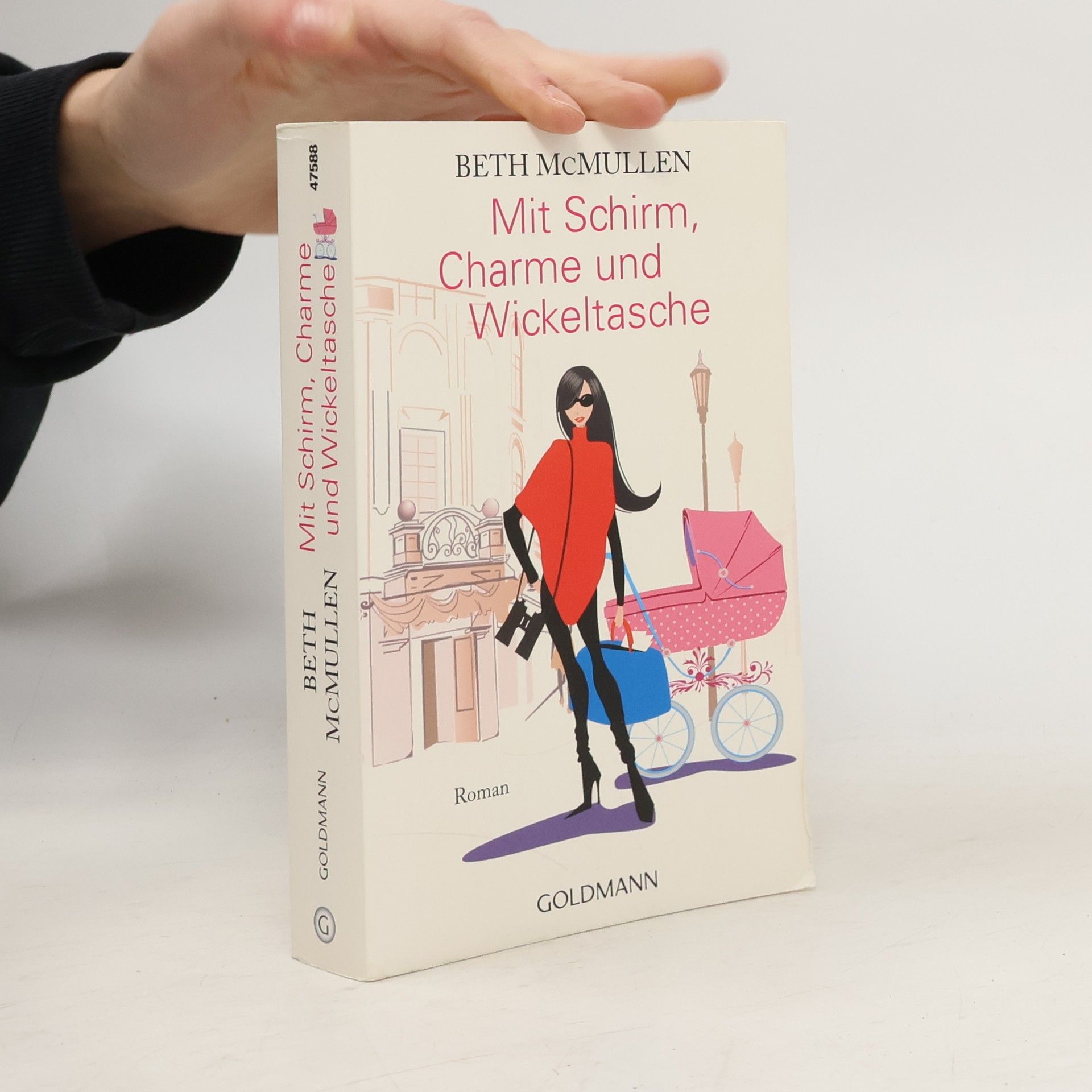 Beth McMullen Mit Schirm, Charme und Wickeltasche