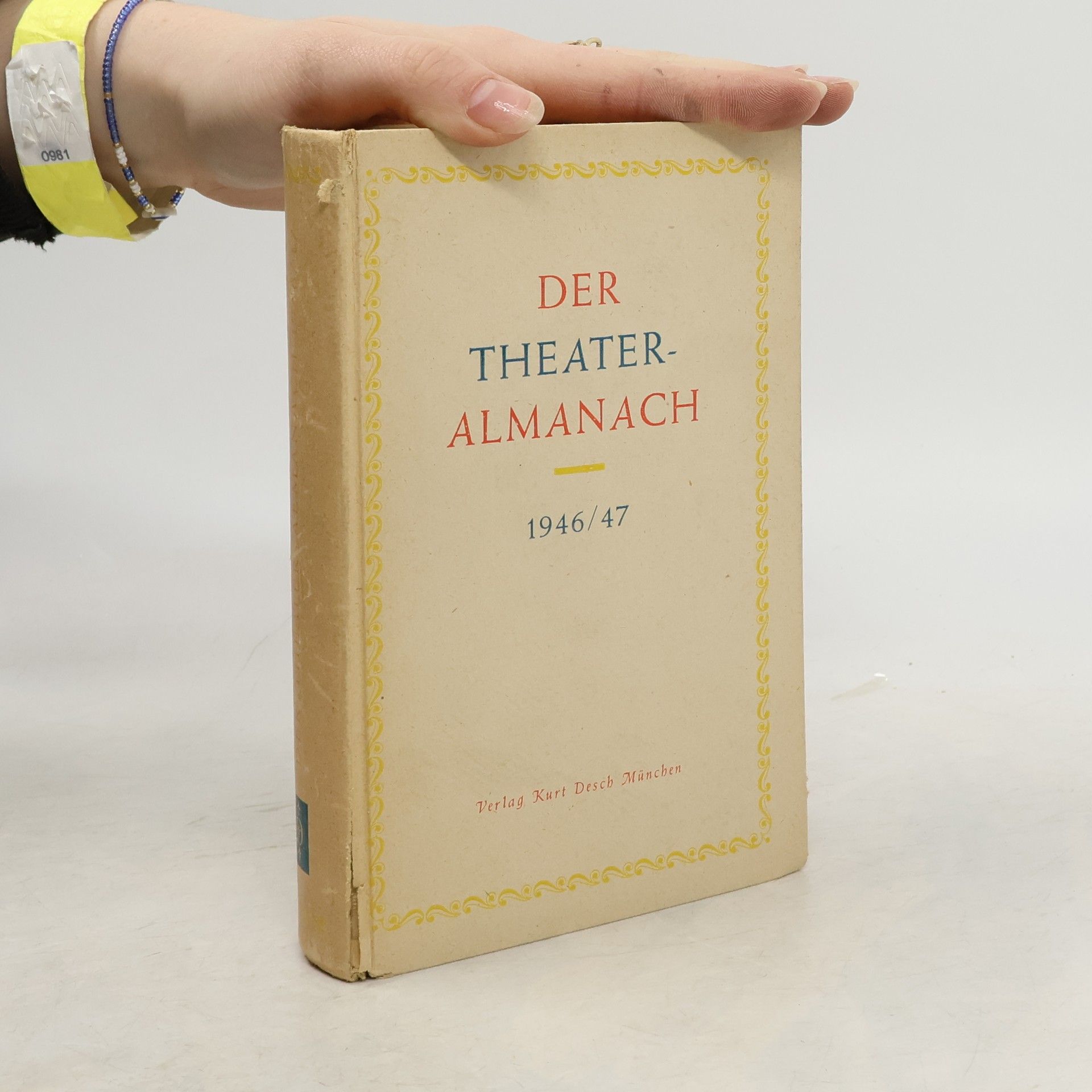 Various authors Der Theater-Almanach 1946/47