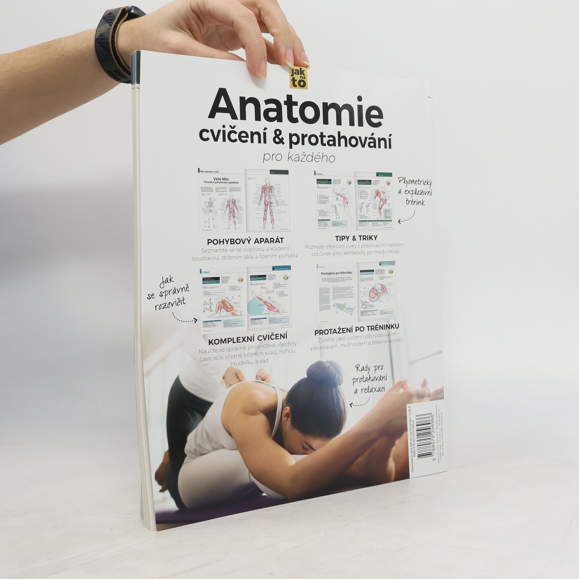 Mark Vella Anatomie cvičení a protahování pro každého