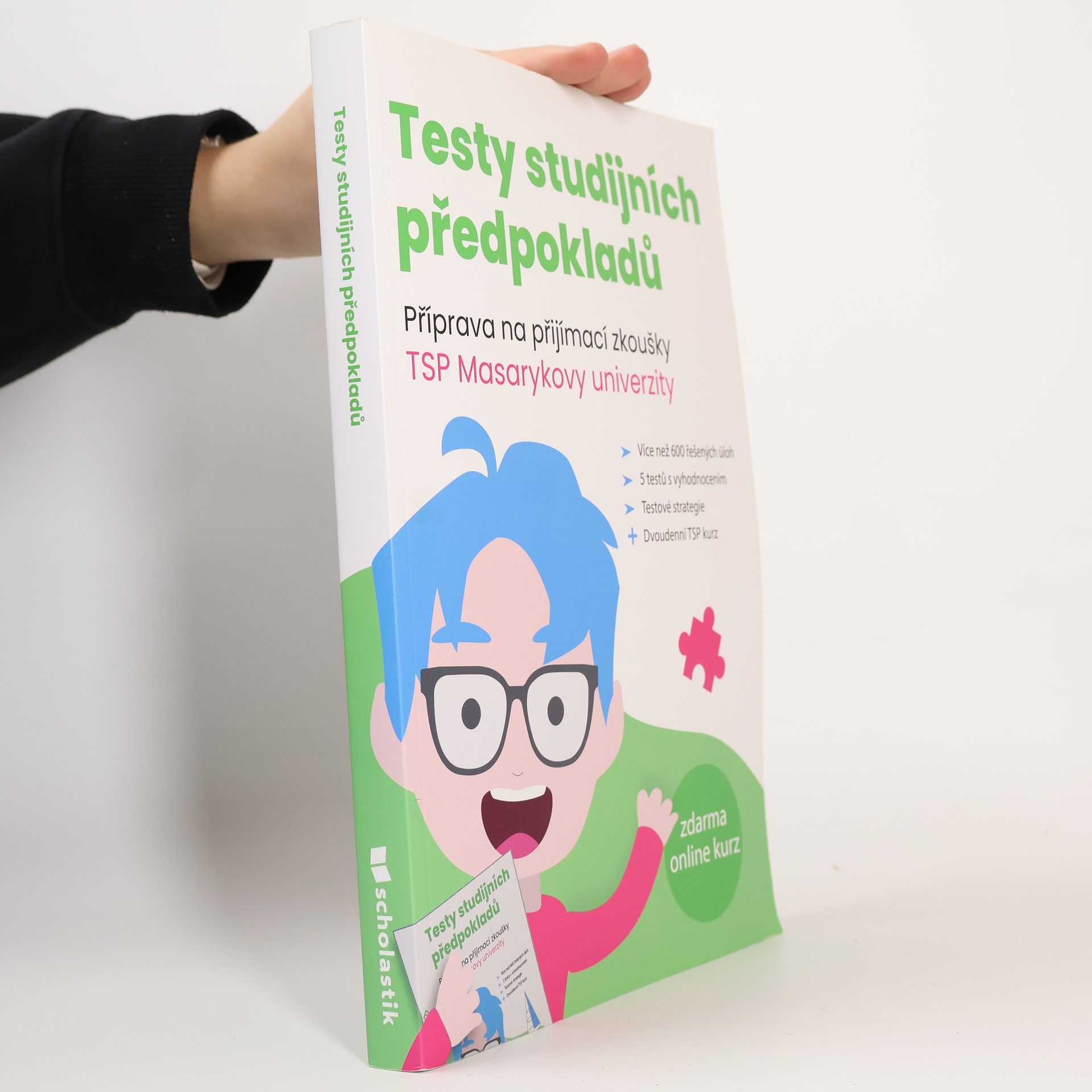 Testy studijních předpokladů : příprava na přijímací zkoušky TSP Masarykovy univerzity