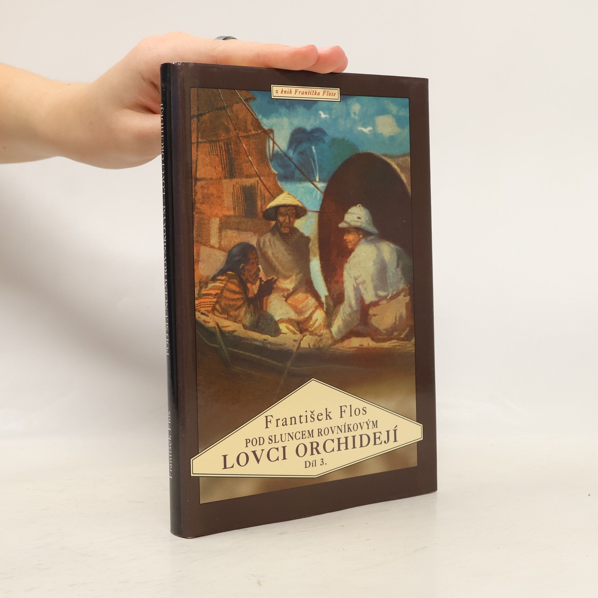 František Flos Lovci orchidejí. III. díl, Pod sluncem rovníkovým