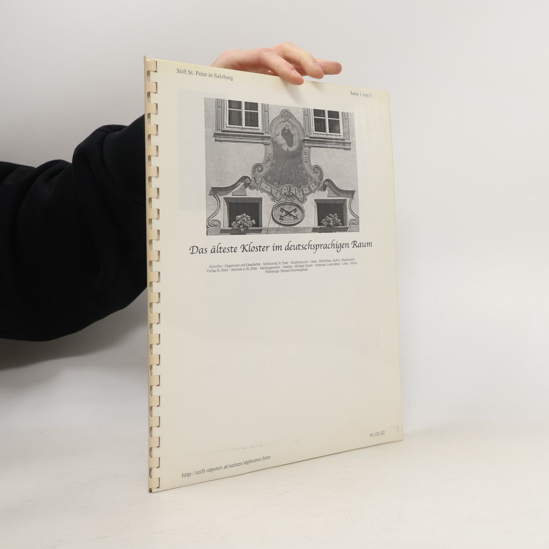 Autorenkollektiv Das älteste Kloster im deutschsprachigen Raum