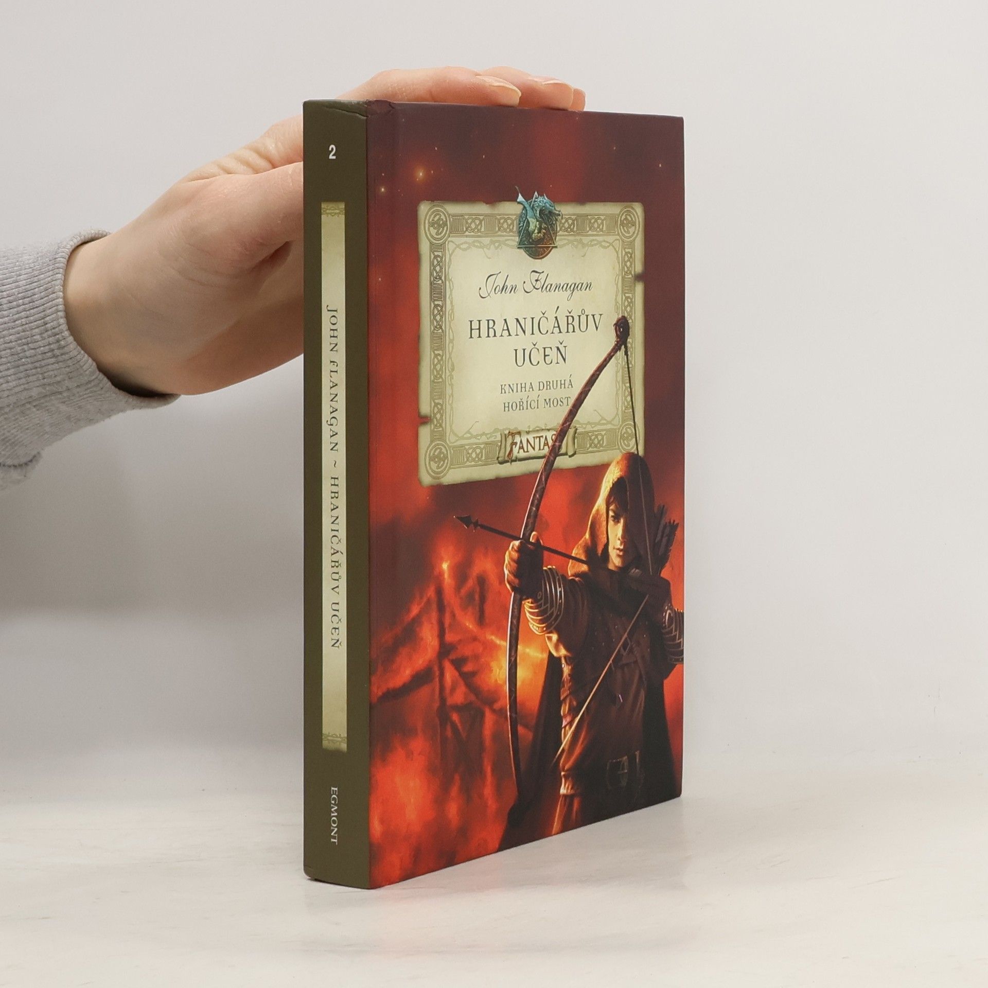 John Flanagan Hraničářův učeň. Hořící most