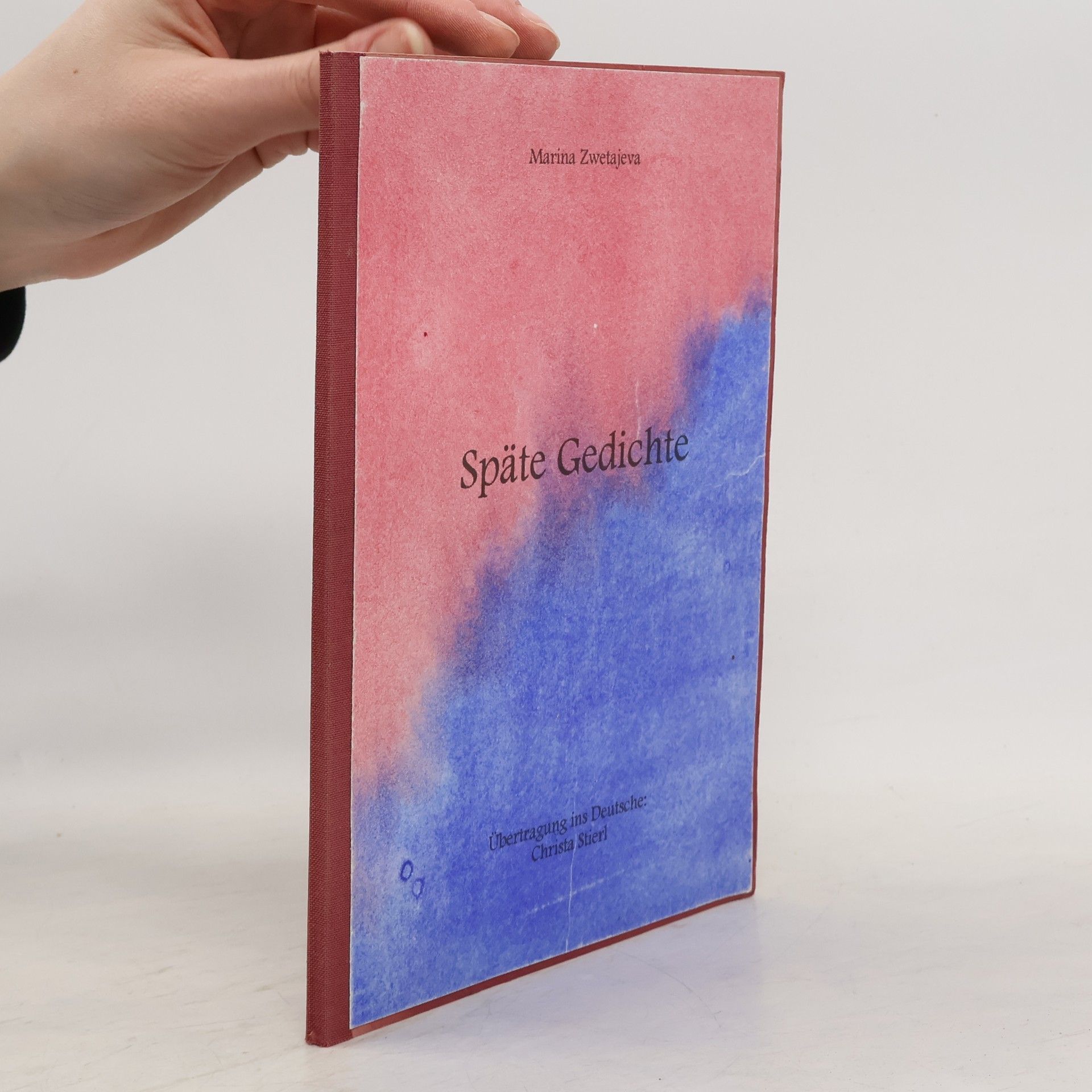Marina Zwetajeva  Späte Gedichte