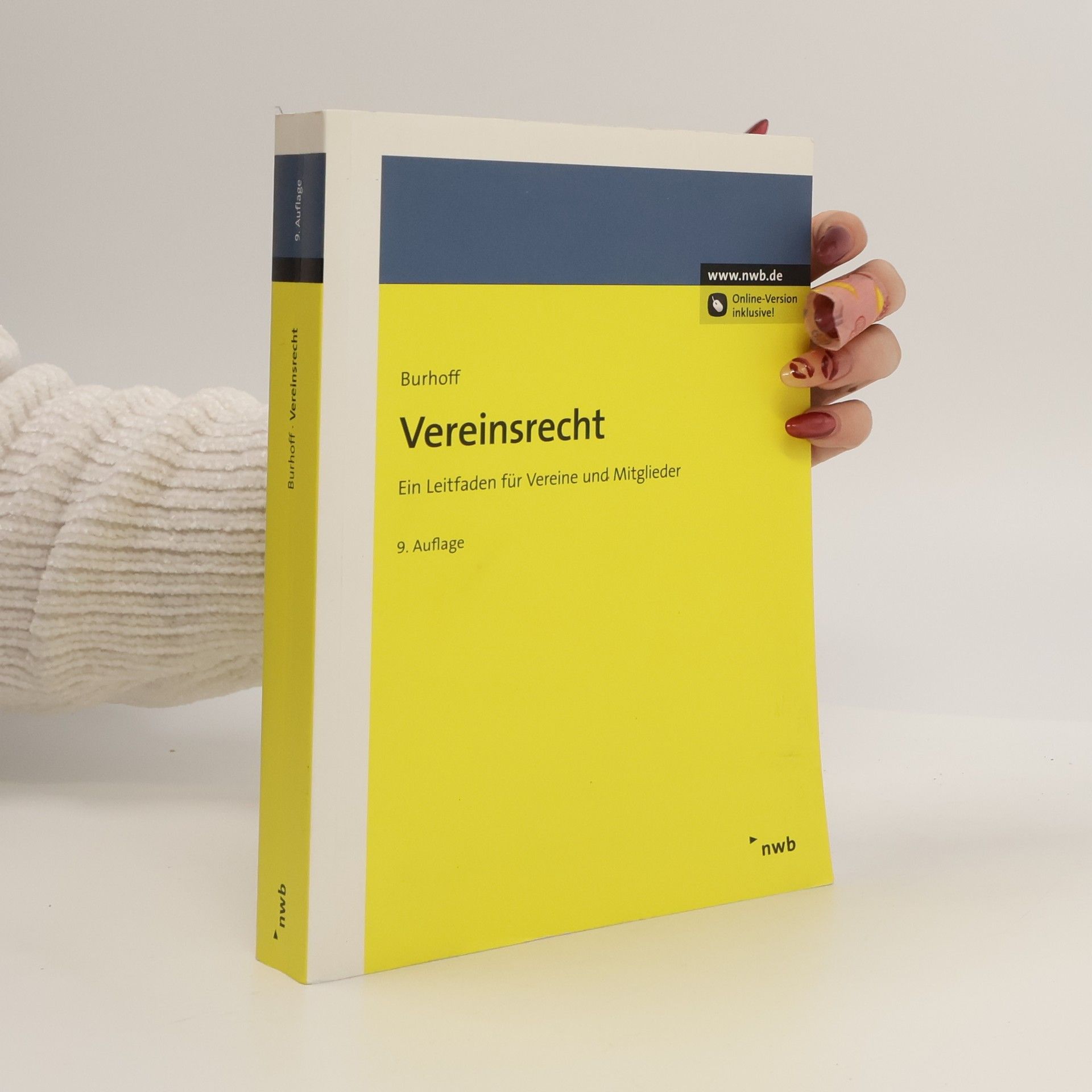 Detlef Burhoff Vereinsrecht