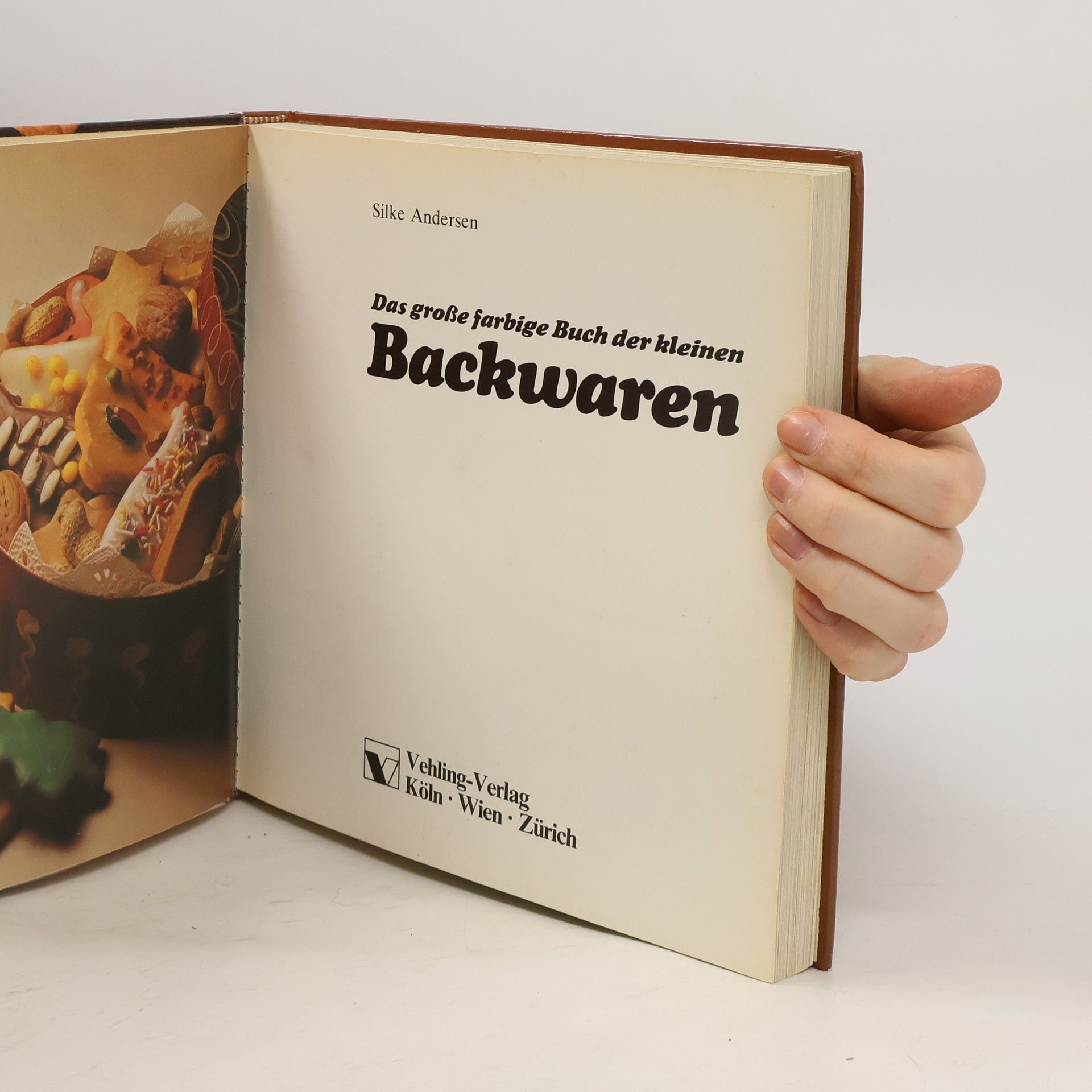 Silke Andersen Das große farbige. Buch der kleinen Backwaren