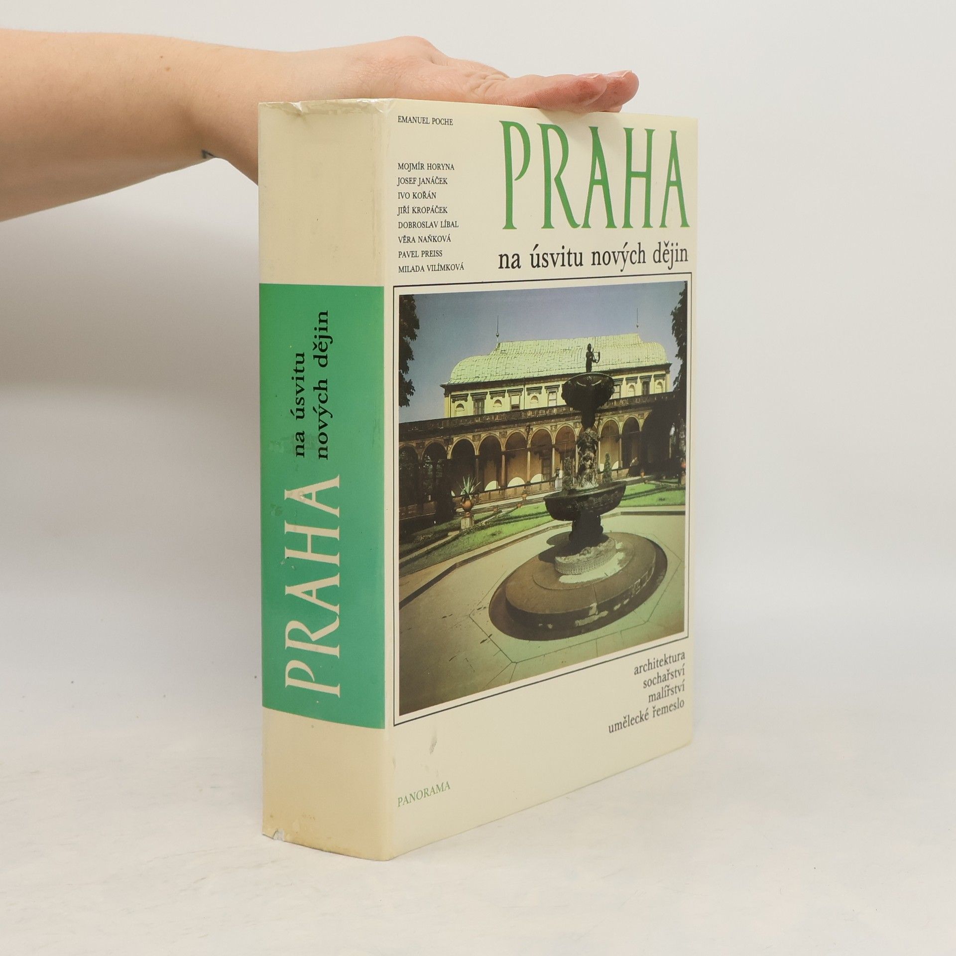 Emanuel Poche Praha na úsvitu nových dějin