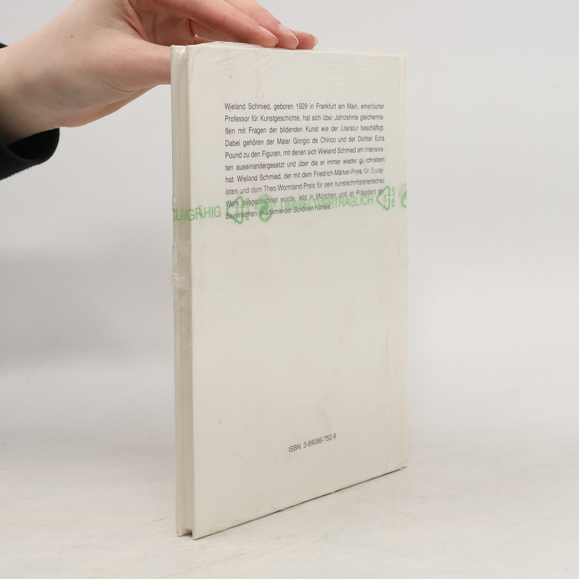 Wieland Schmied Ezra Pound Studien