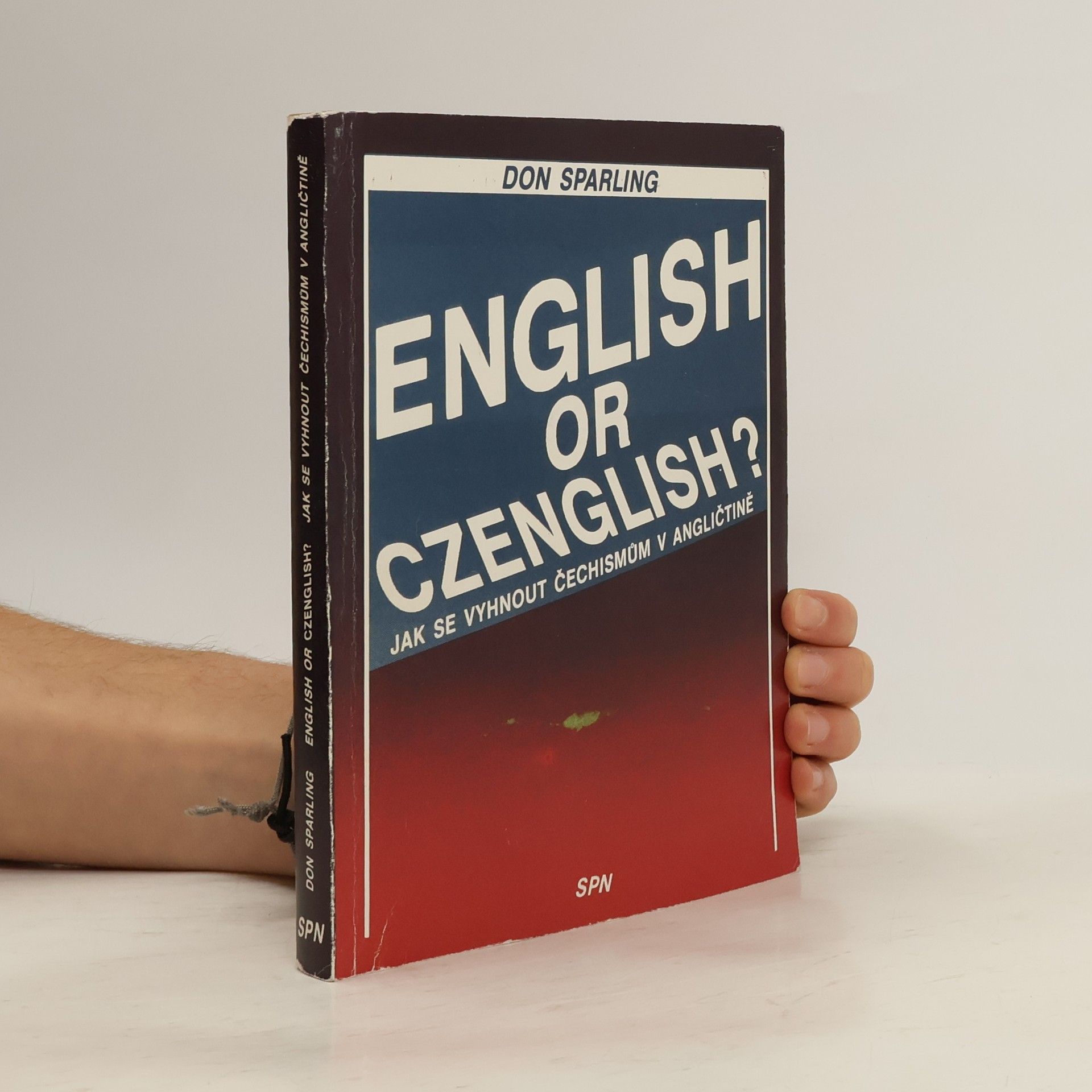 Thomas Donaldson Sparling English or Czenglish?